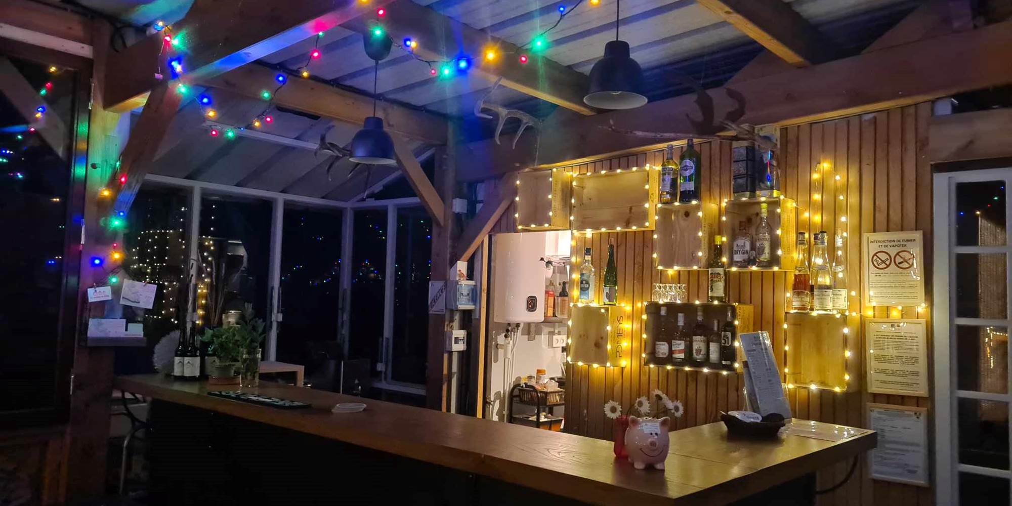 Le bar pour une ambiance de fête