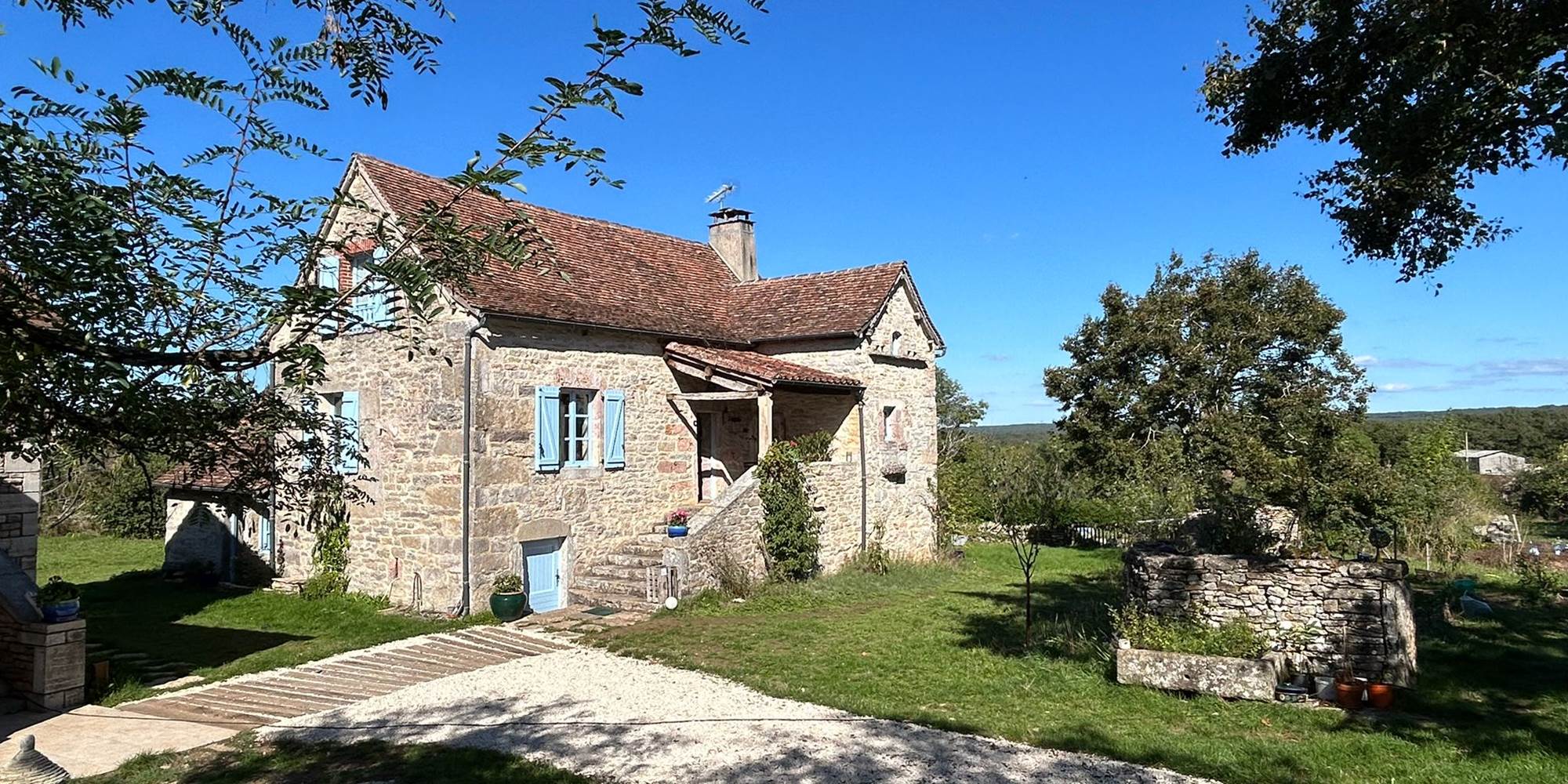 Façade 1765 vue jardin