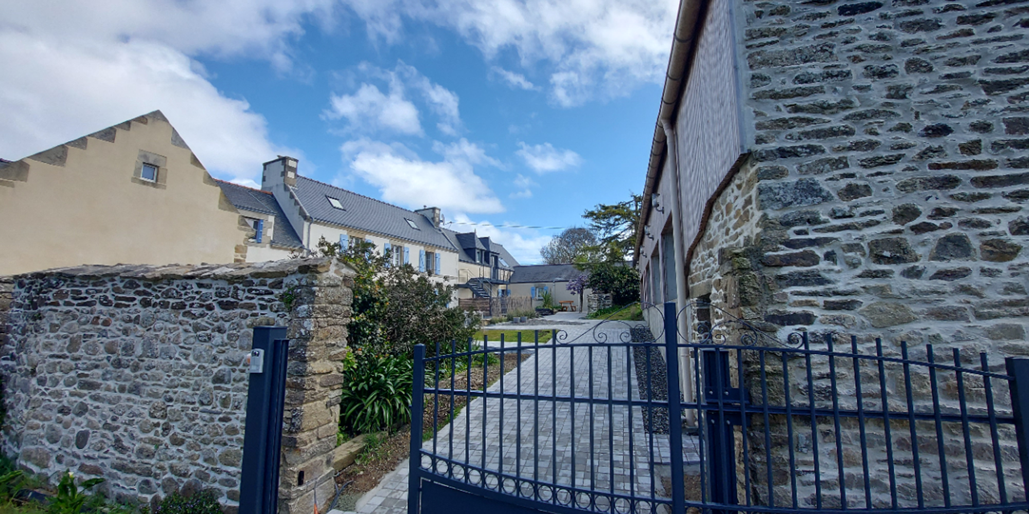 L'entrée du quartier d'hiver