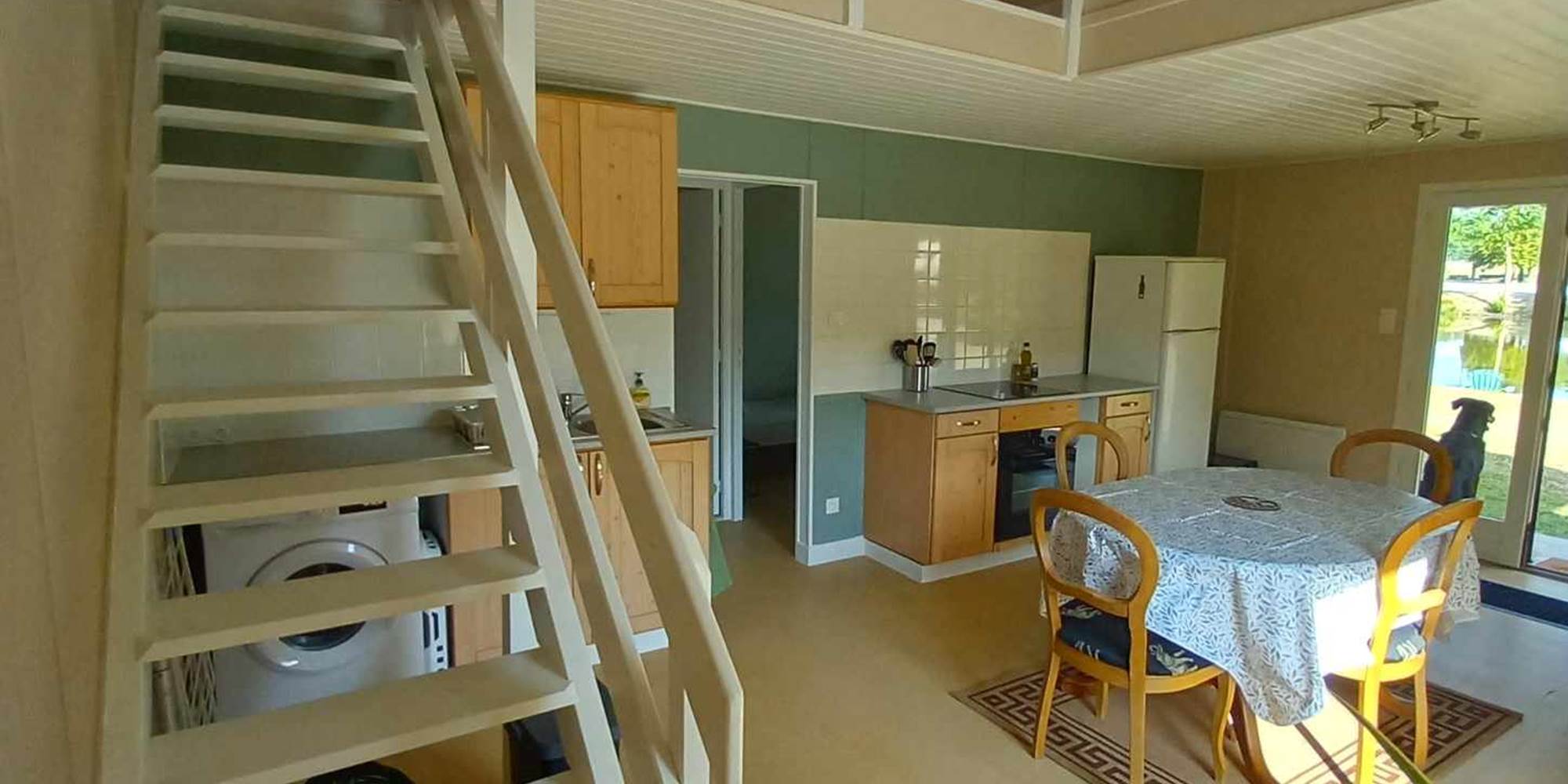 Escalier + mezzanine