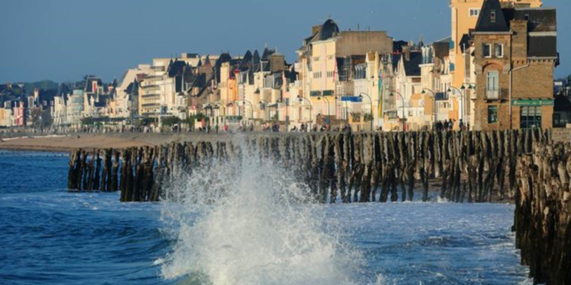 LES GRANDES MARÉE A SAINT MALO