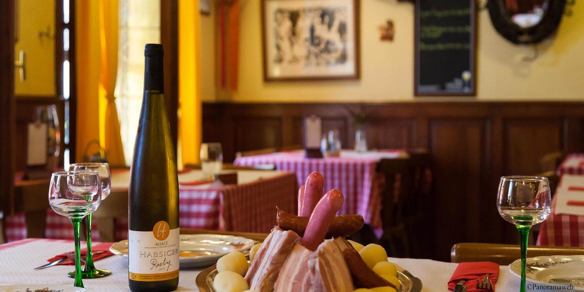 Choucroute alsacienne Hotel Restaurant Zum schnogaloch Alsace Obernai