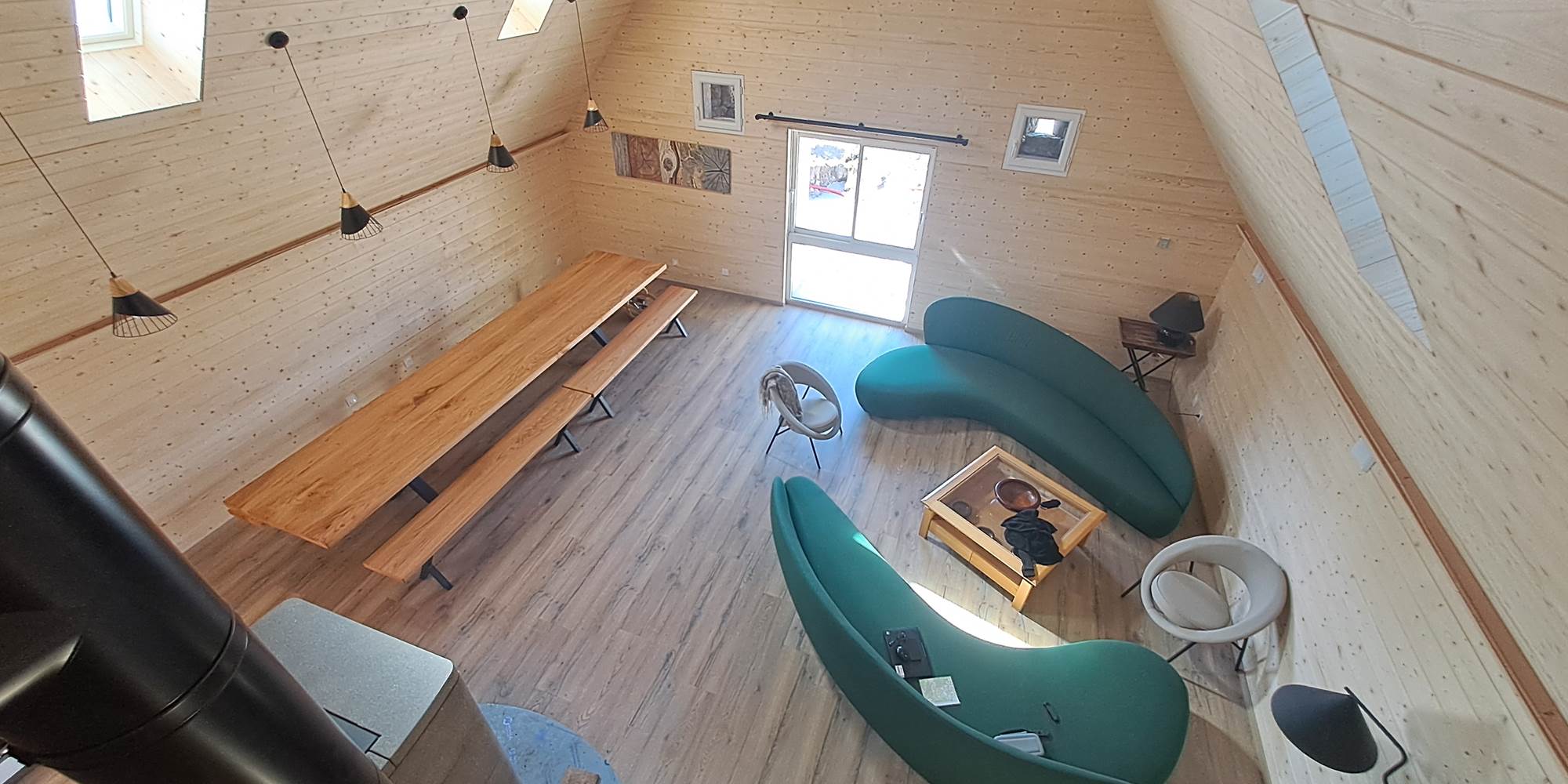 Vue depuis la mezzanine