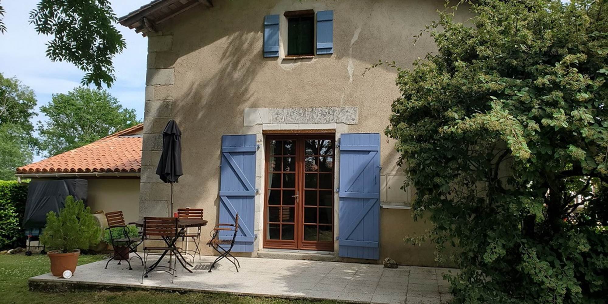 Gîte Les Roses - Terrasse