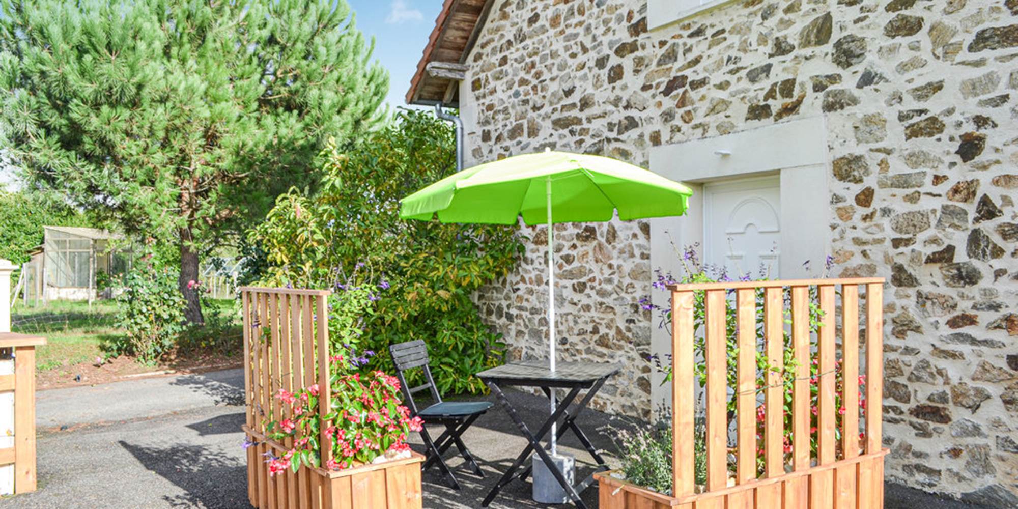terrasse gite