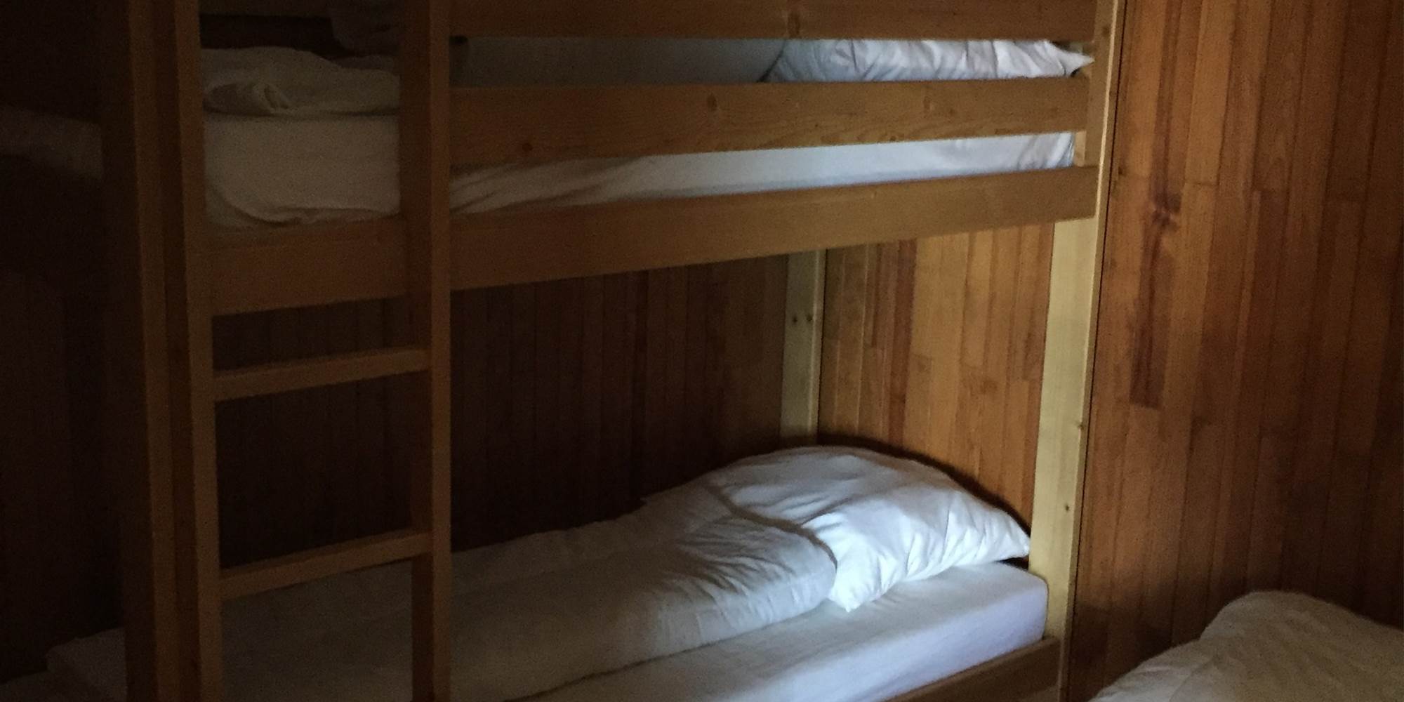 Petite chambre lits superposés