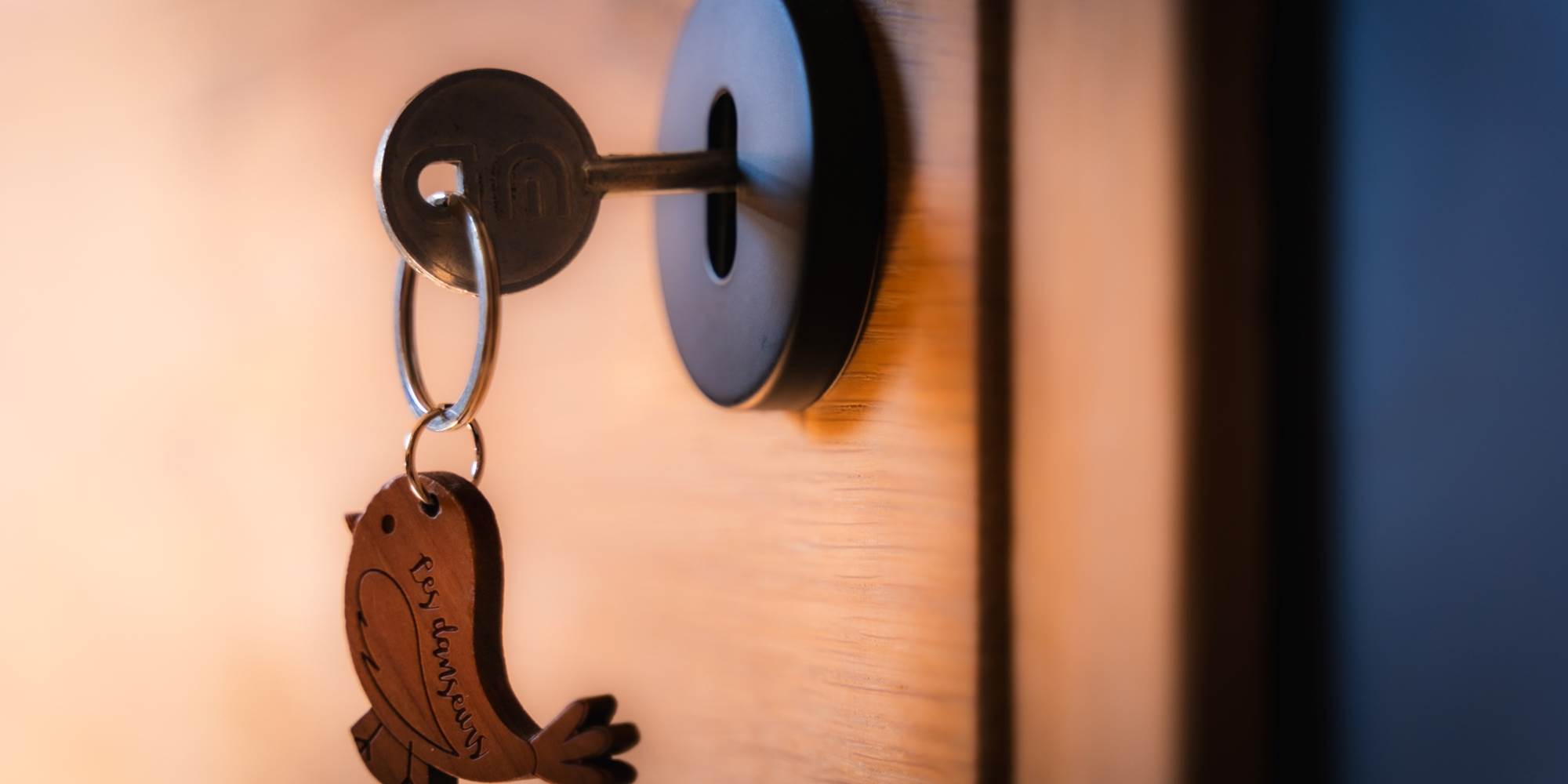 Chambre les danseurs: la clé