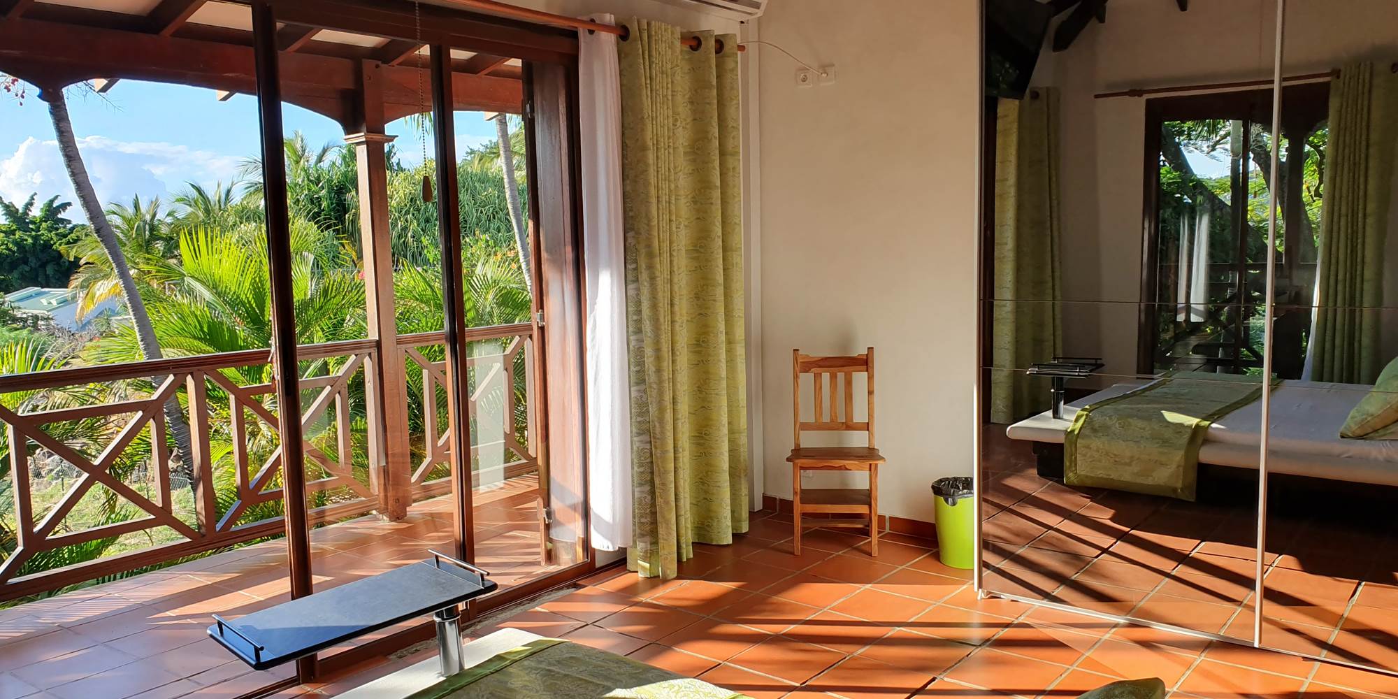 Chambre ORCHIDEE vue grande baie