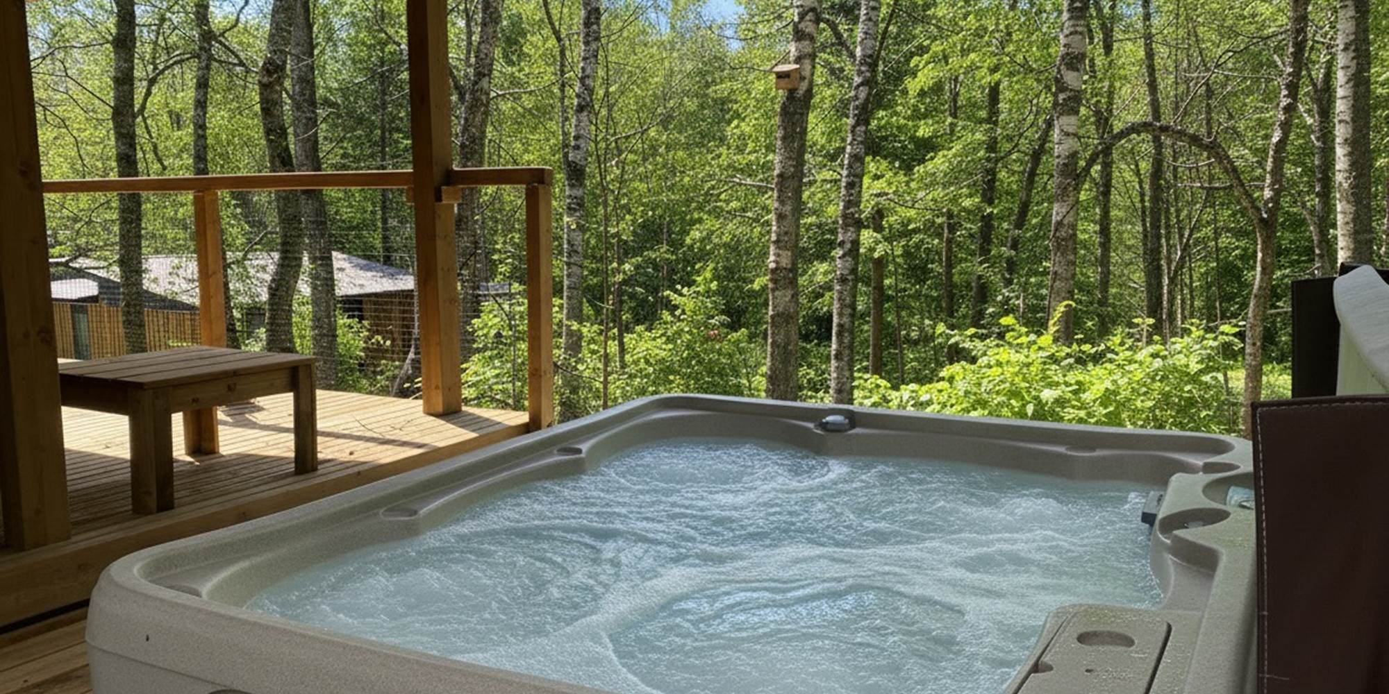 HY•Lødge Spa 6 personnes avec spa privatif