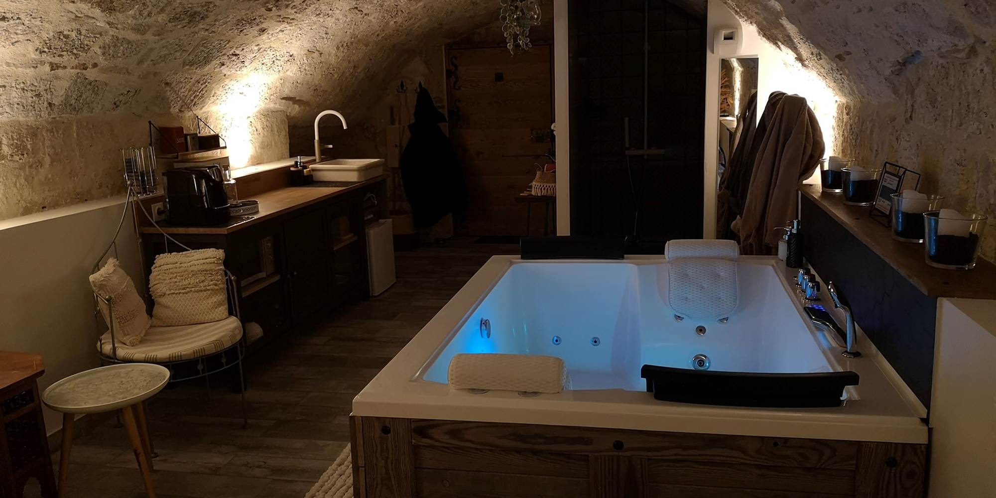 Hebergement insolite avec SPA