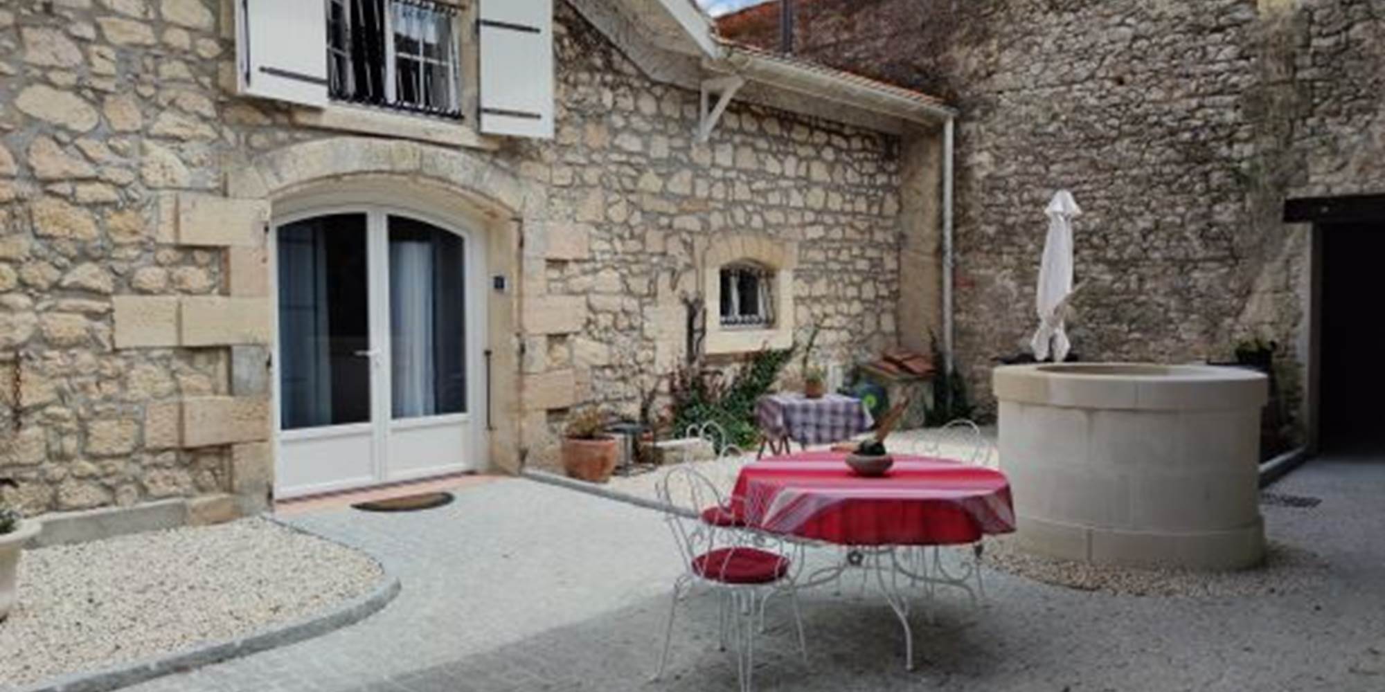 Terrasse Gîte Bacchus