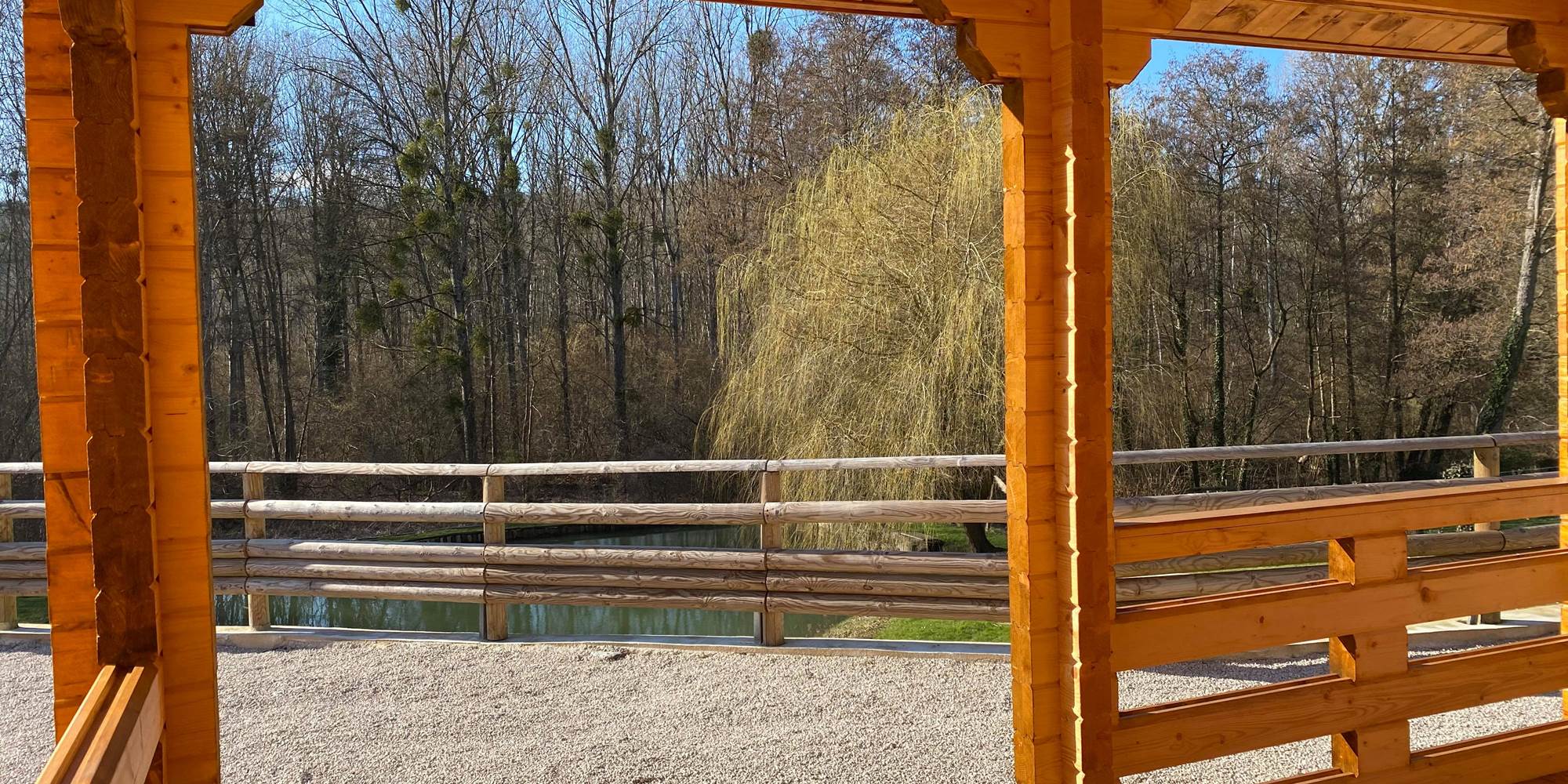 VUE CHALET AMOUR BLANC