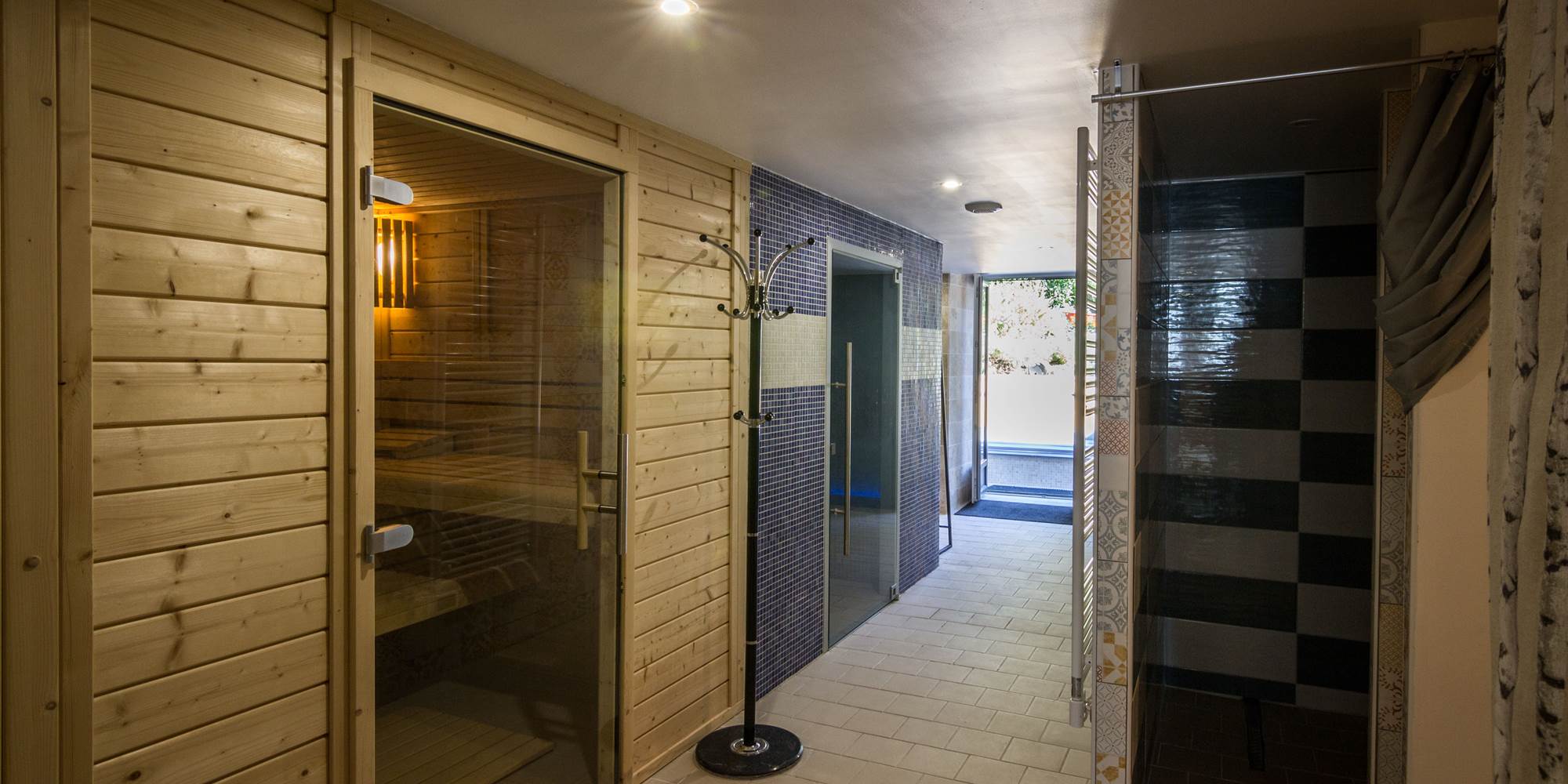 vue d'ensemble sur le sauna et hammam-presta