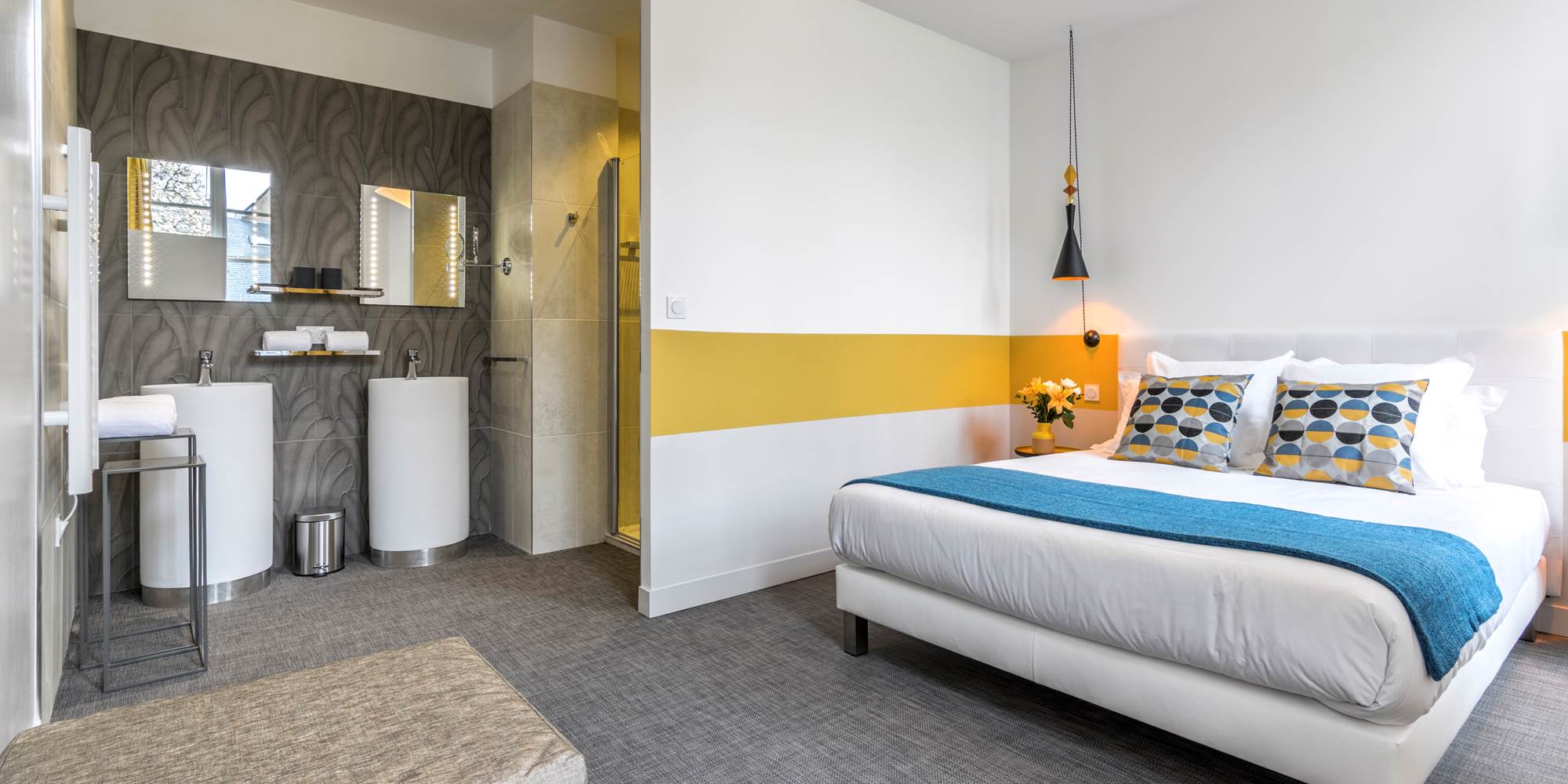 chambre de l'appartement living space