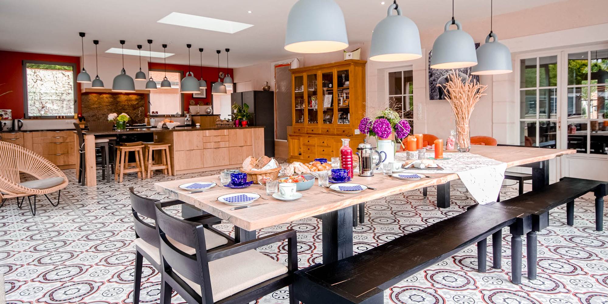 La cuisine, salle à manger