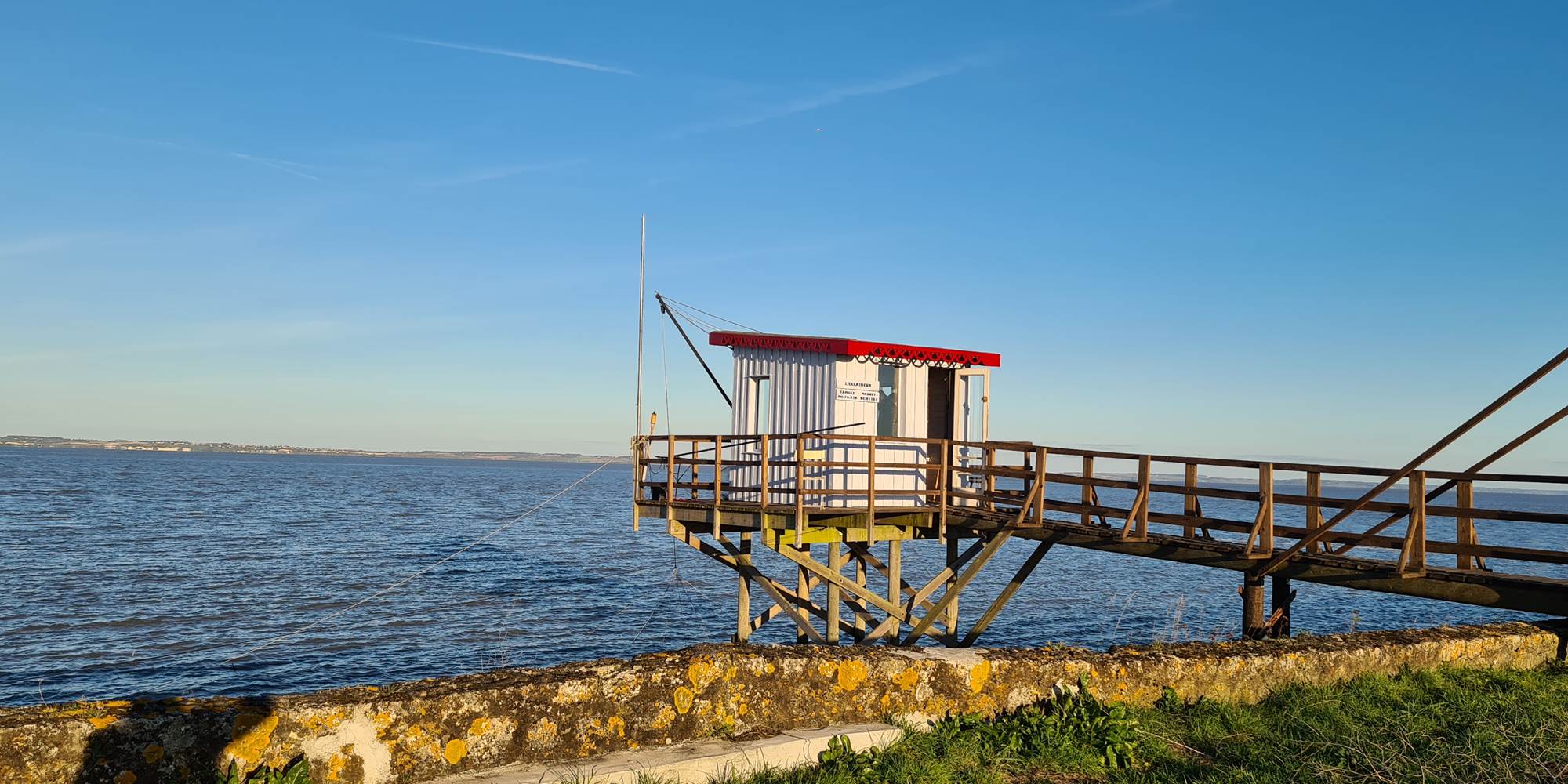 Jau Dignac et Loirac - La pêche au carrelet côté estuaire