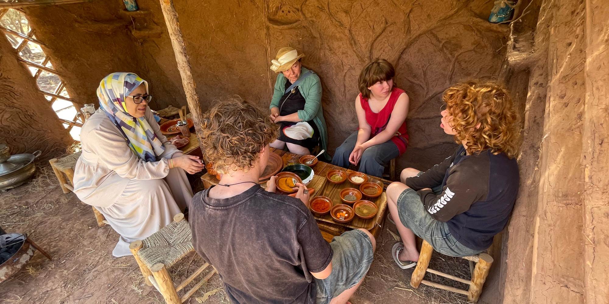 Cooking class Agadir for family