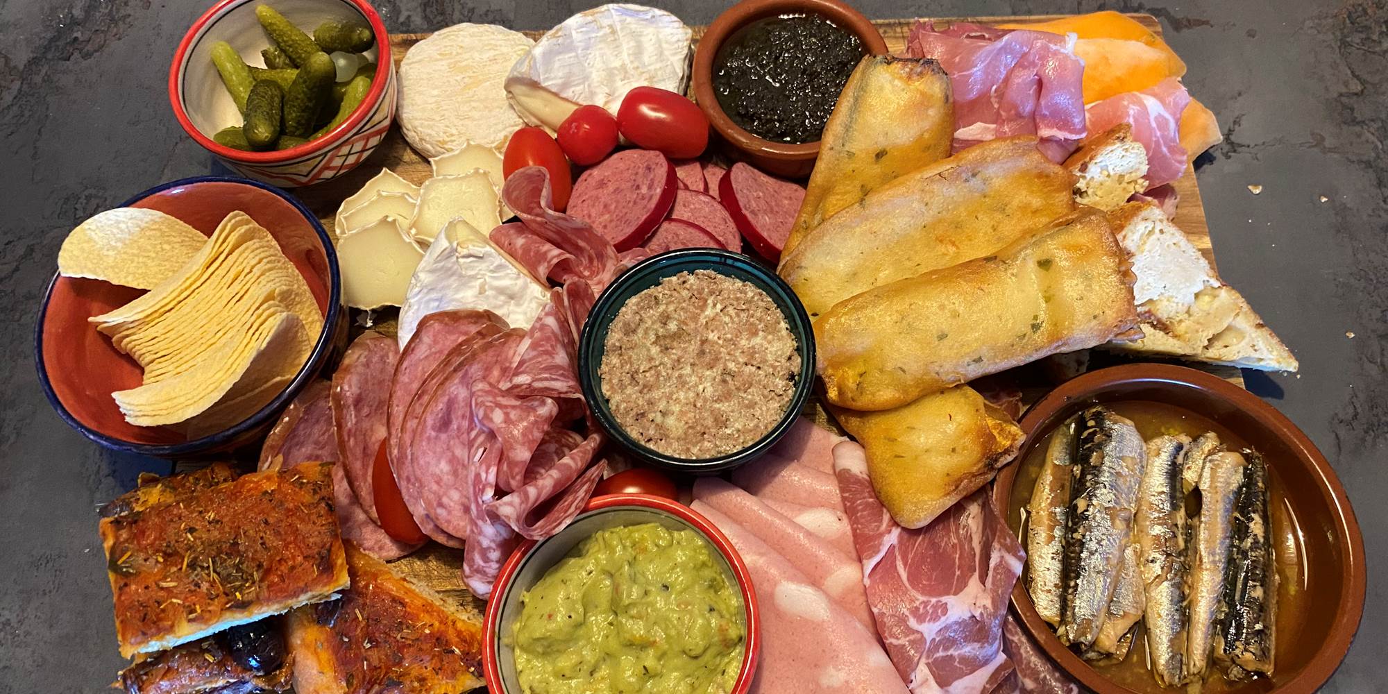 Planche de charcuterie