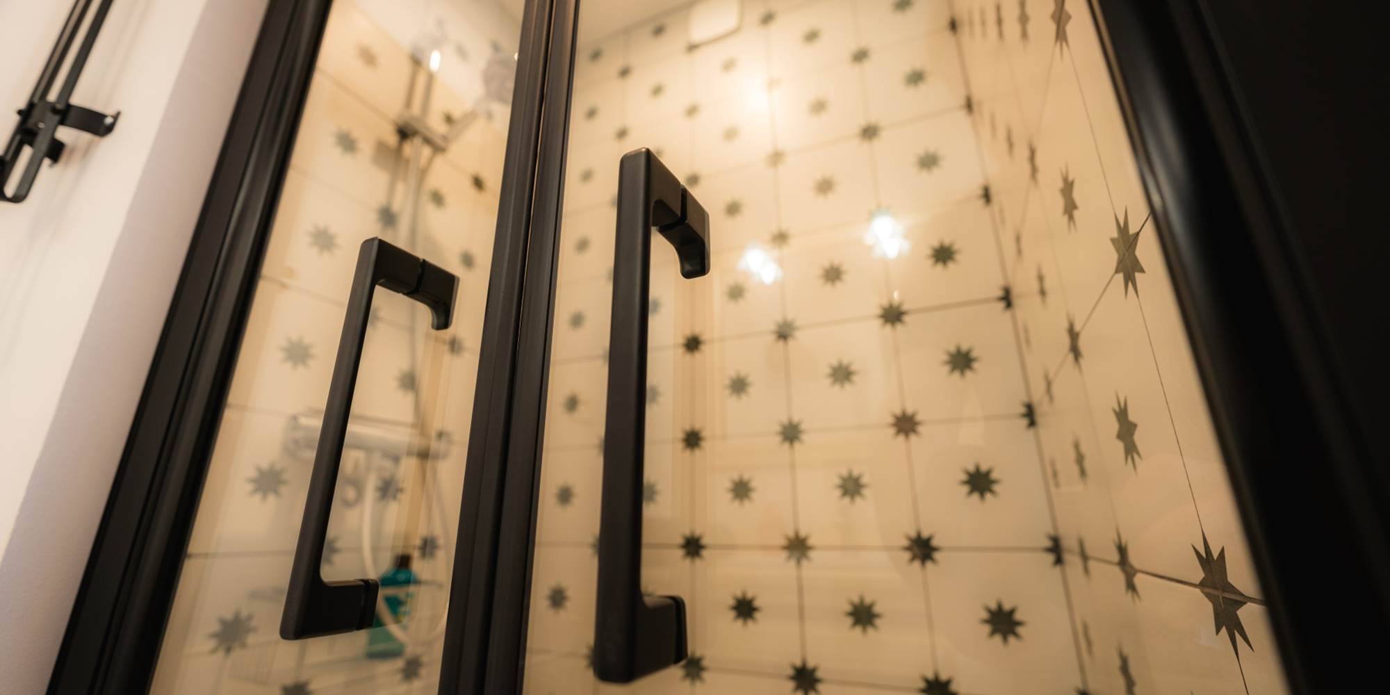 Chambre campagne: la douche à l'italienne