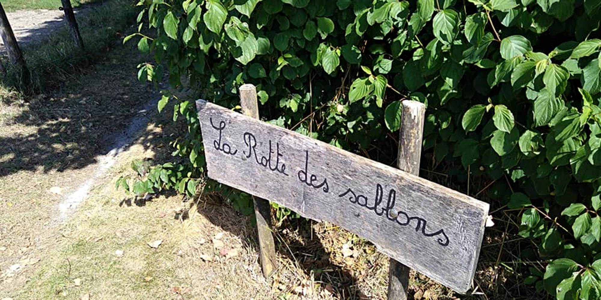 LE CHEMIN POUR REJOINDRE LE VILLAGE ET LA PLAGE A 5 MINUTES