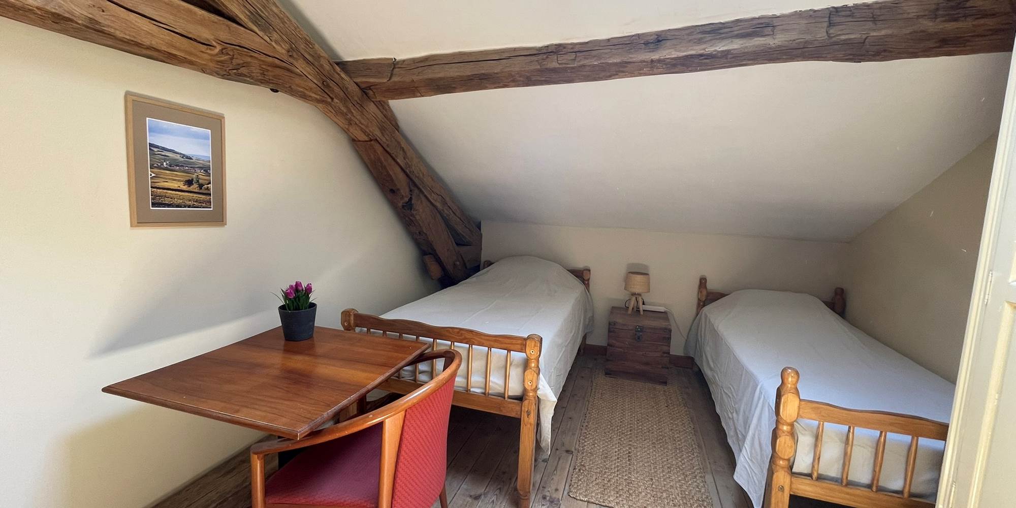 Photo de la Chambre Champagne - Chambres d'hôtes La Grange Richard à Dinsac