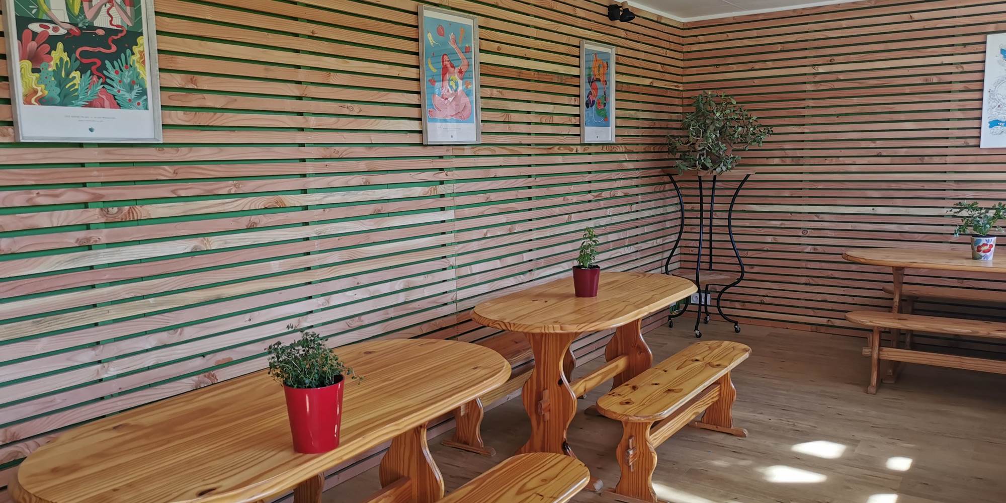 La petite salle à manger, de réunion, de jeux