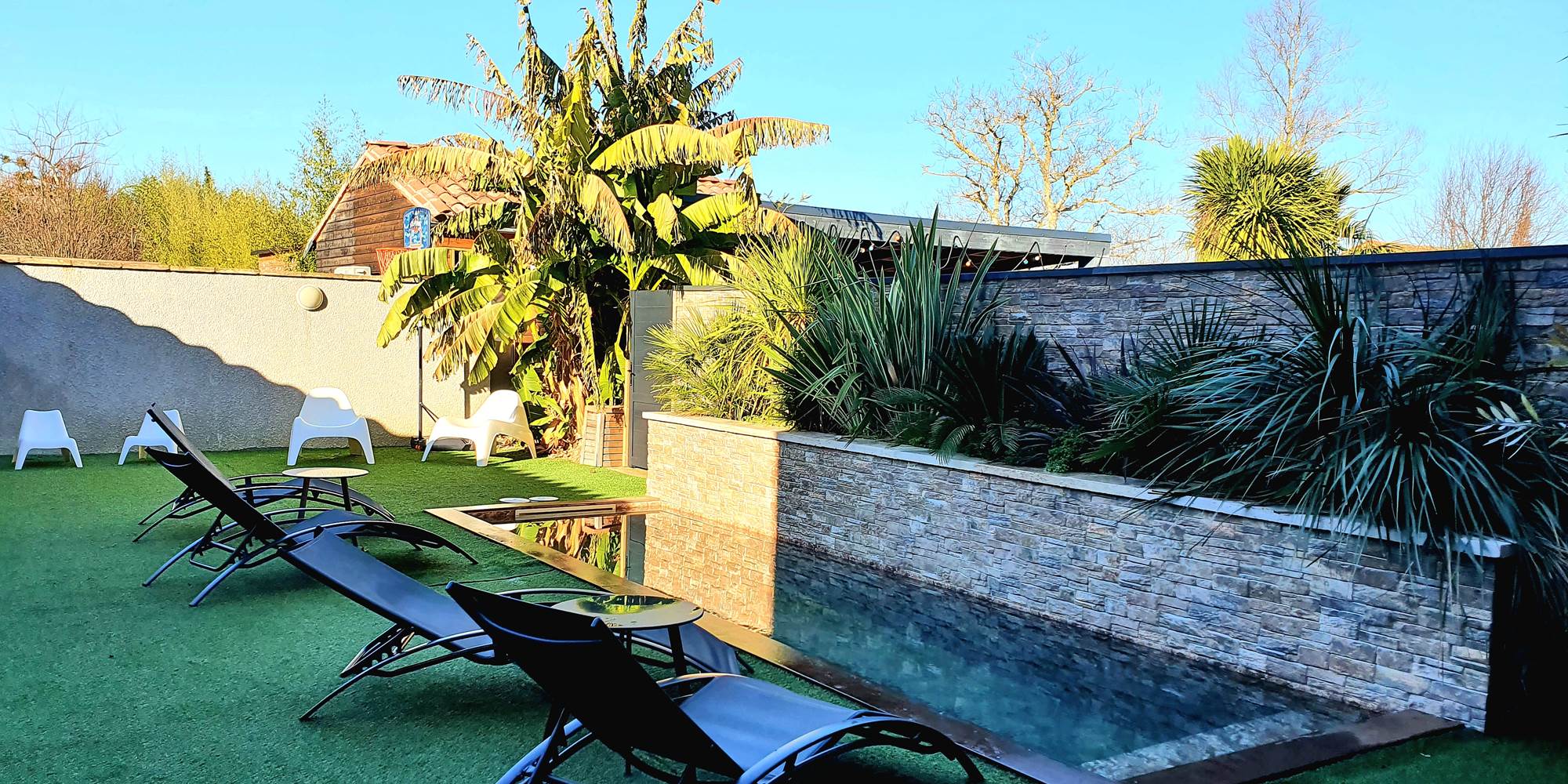 piscine gite " La Toulousaine"