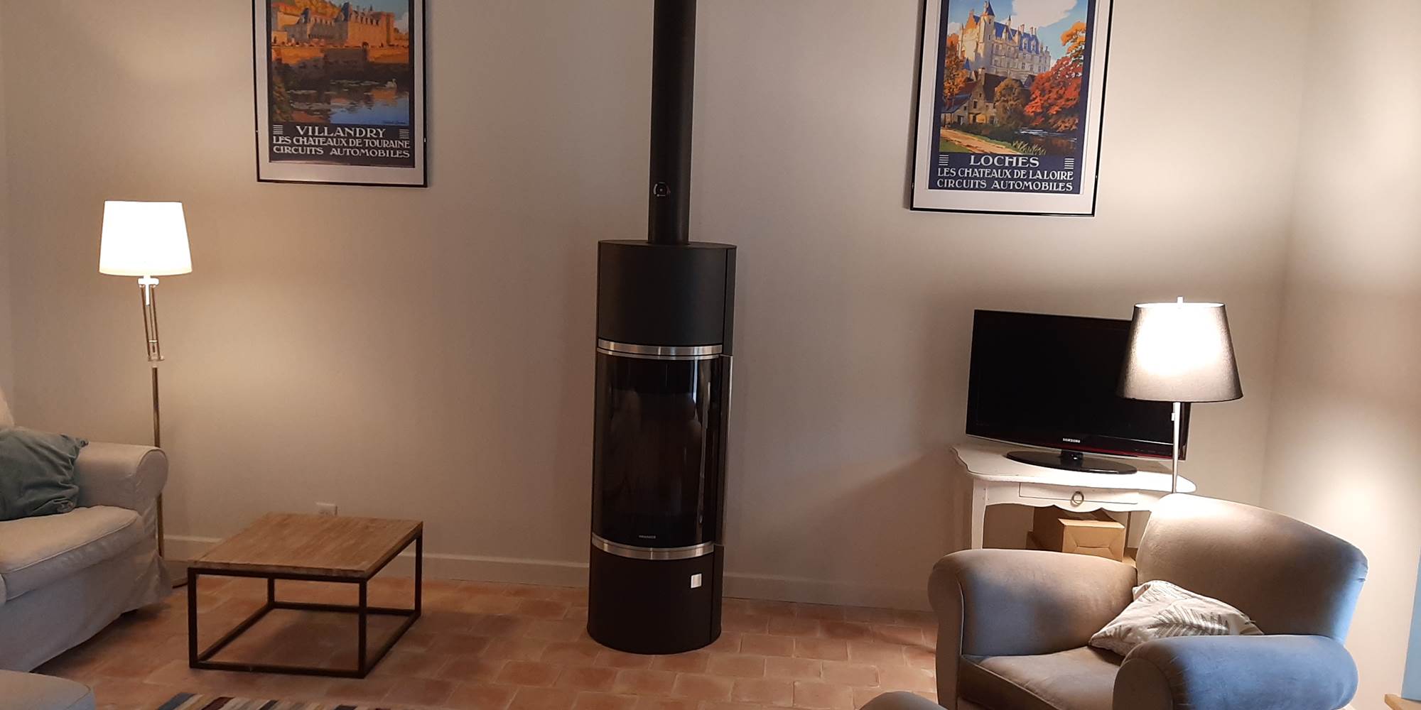 poêle à accumulation de chaleur du Cygne