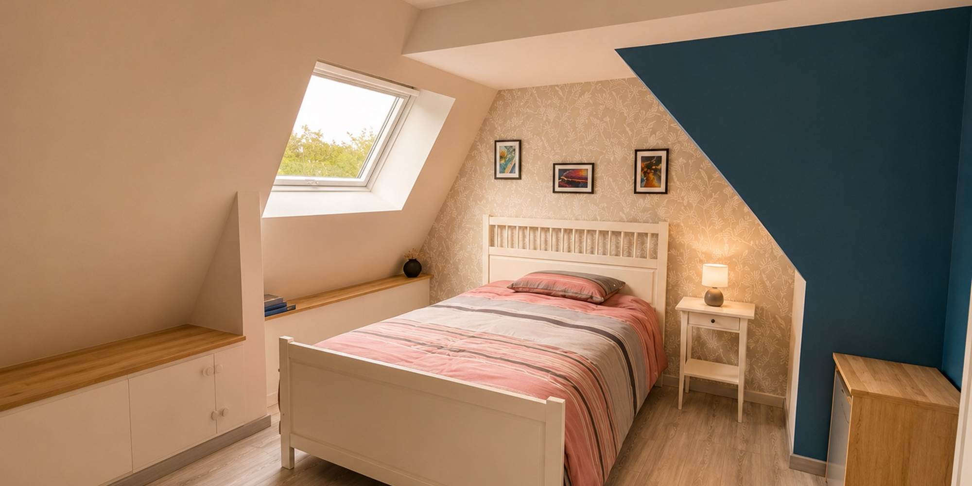 Chambre bleue 1