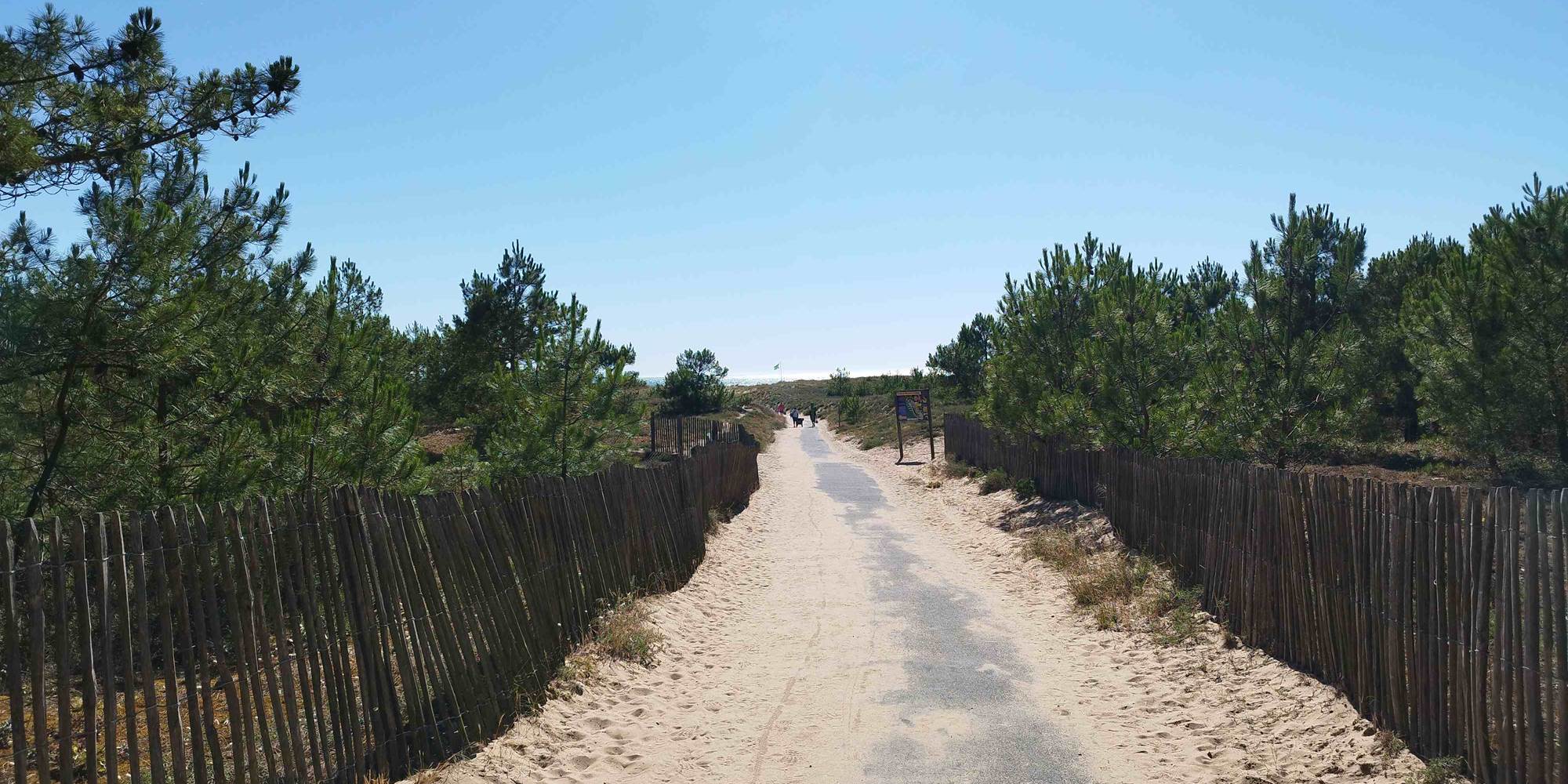 Chemin plage