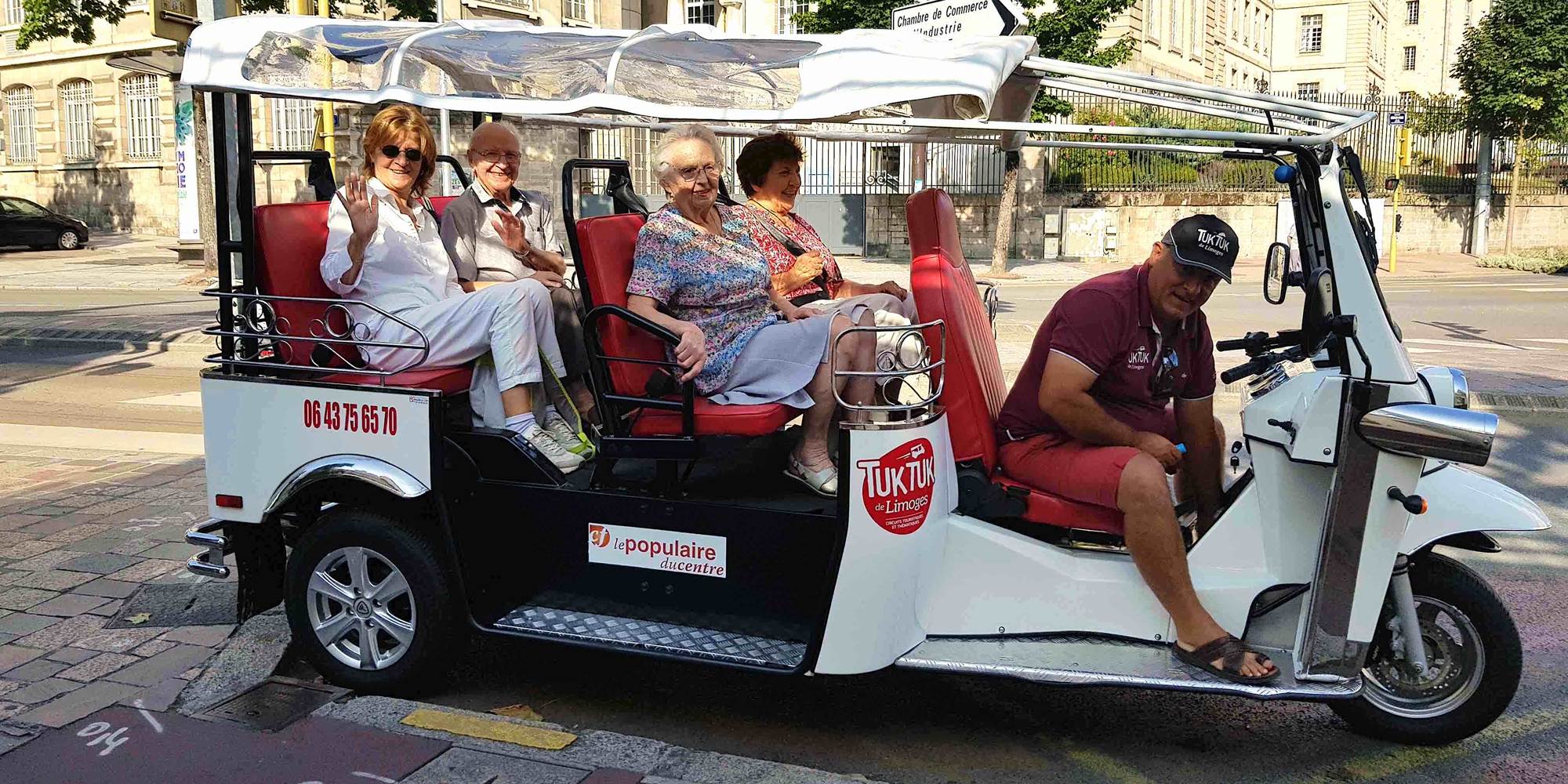 Tuk tuk Limoges circuit touristique