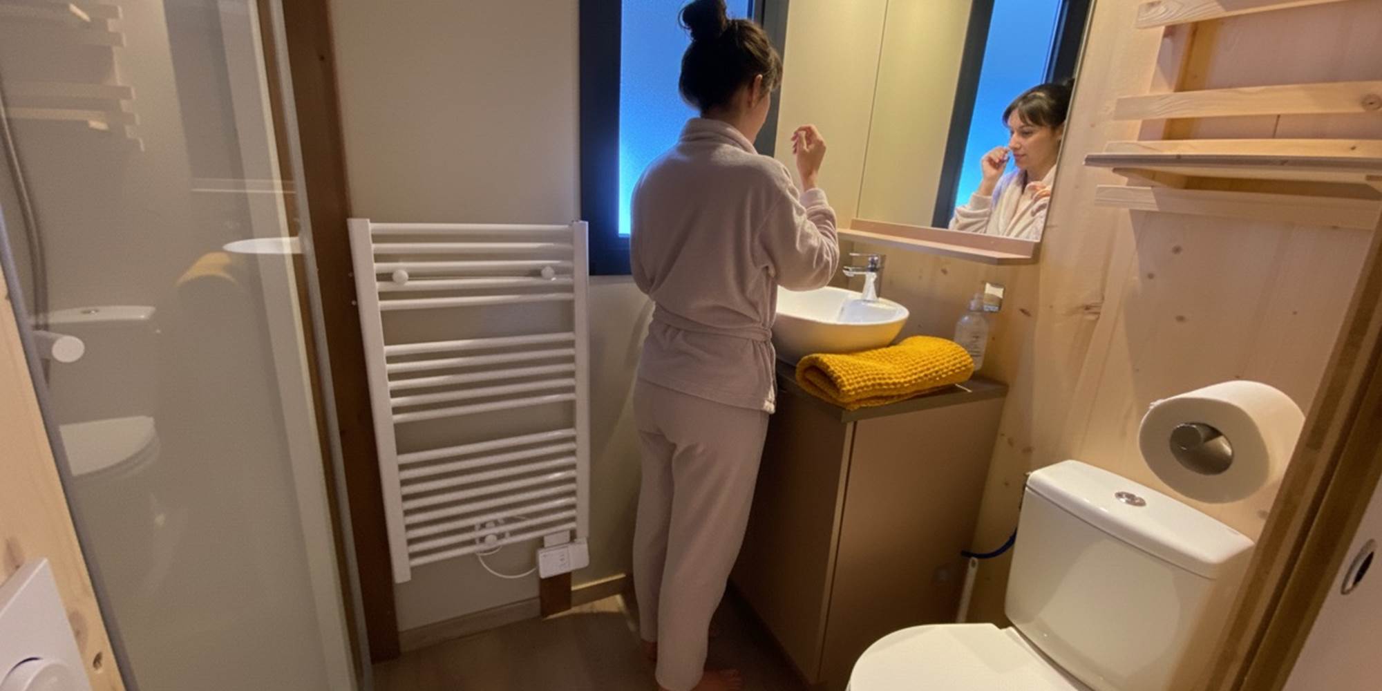 Salle de bain parentale