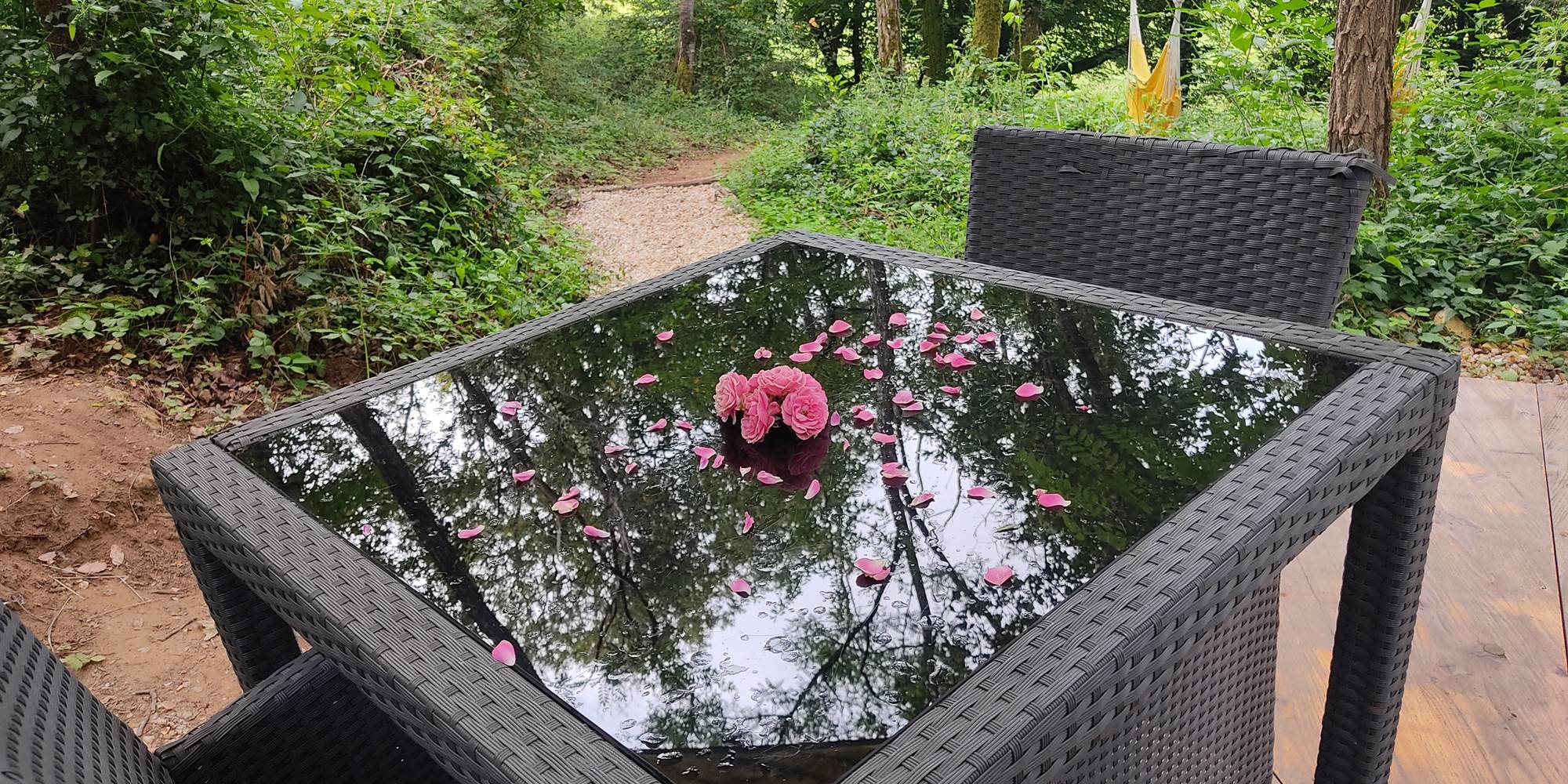 Terrasse privative du dôme