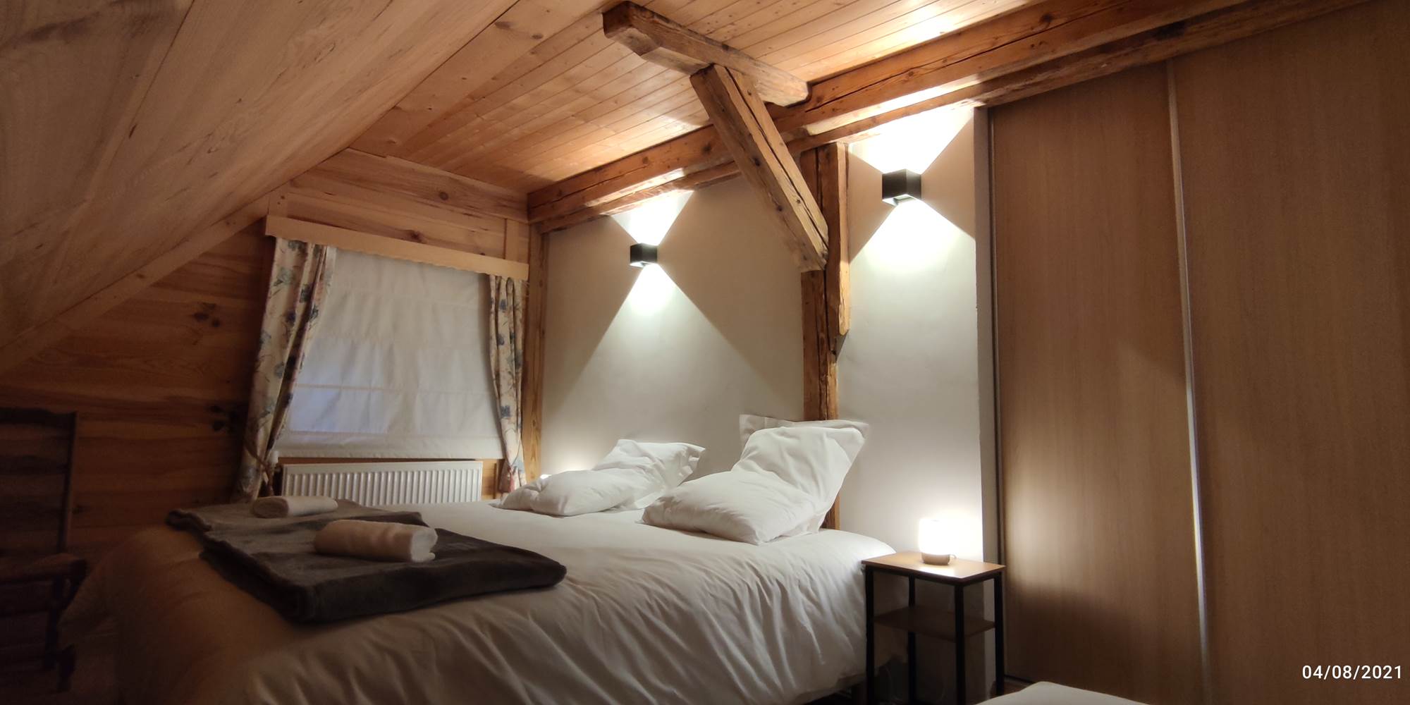 Chambre intime Bétoine - 1 lit 180x200 + 1 lit simple 90x200