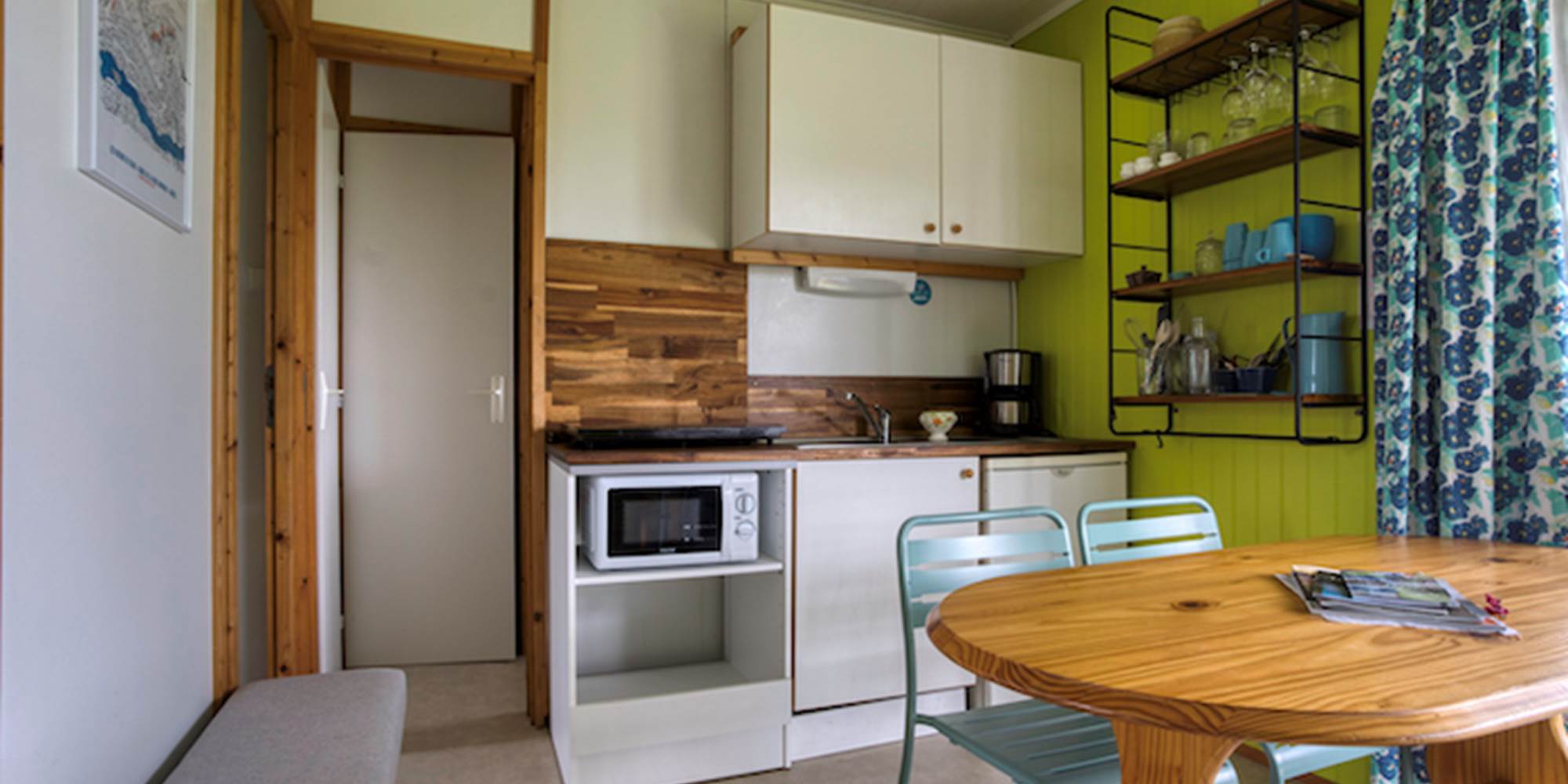 Cuisine ouverte sur le salon