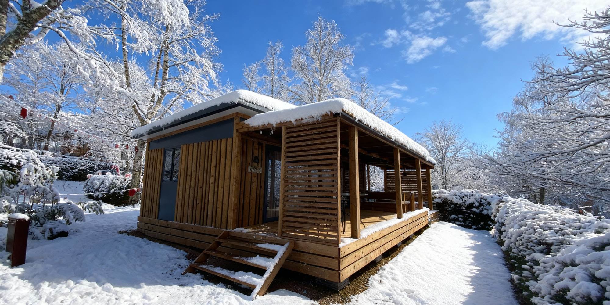 HY•Lødge Spa 4 personnes avec spa privatif