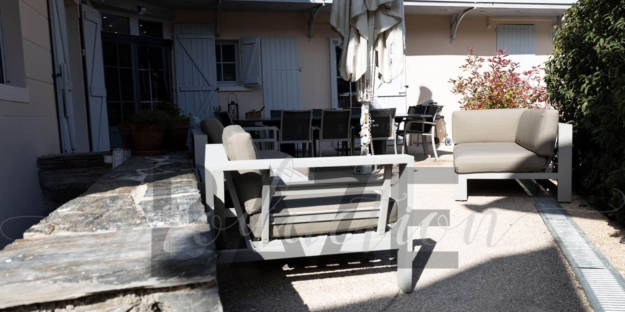 LE 41 AVENUE FOCH LA TERRASSE AVEC SON SALON