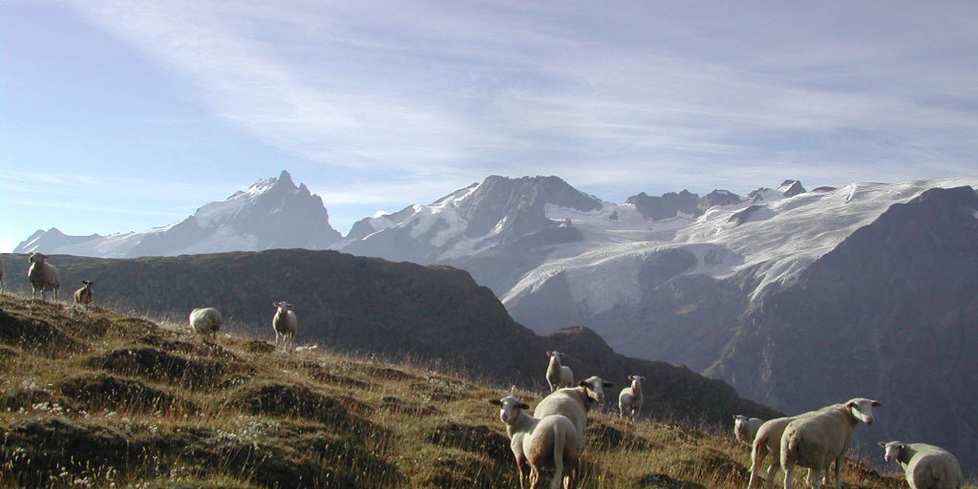 Vers le Plateau d'Emparis 2450 m.