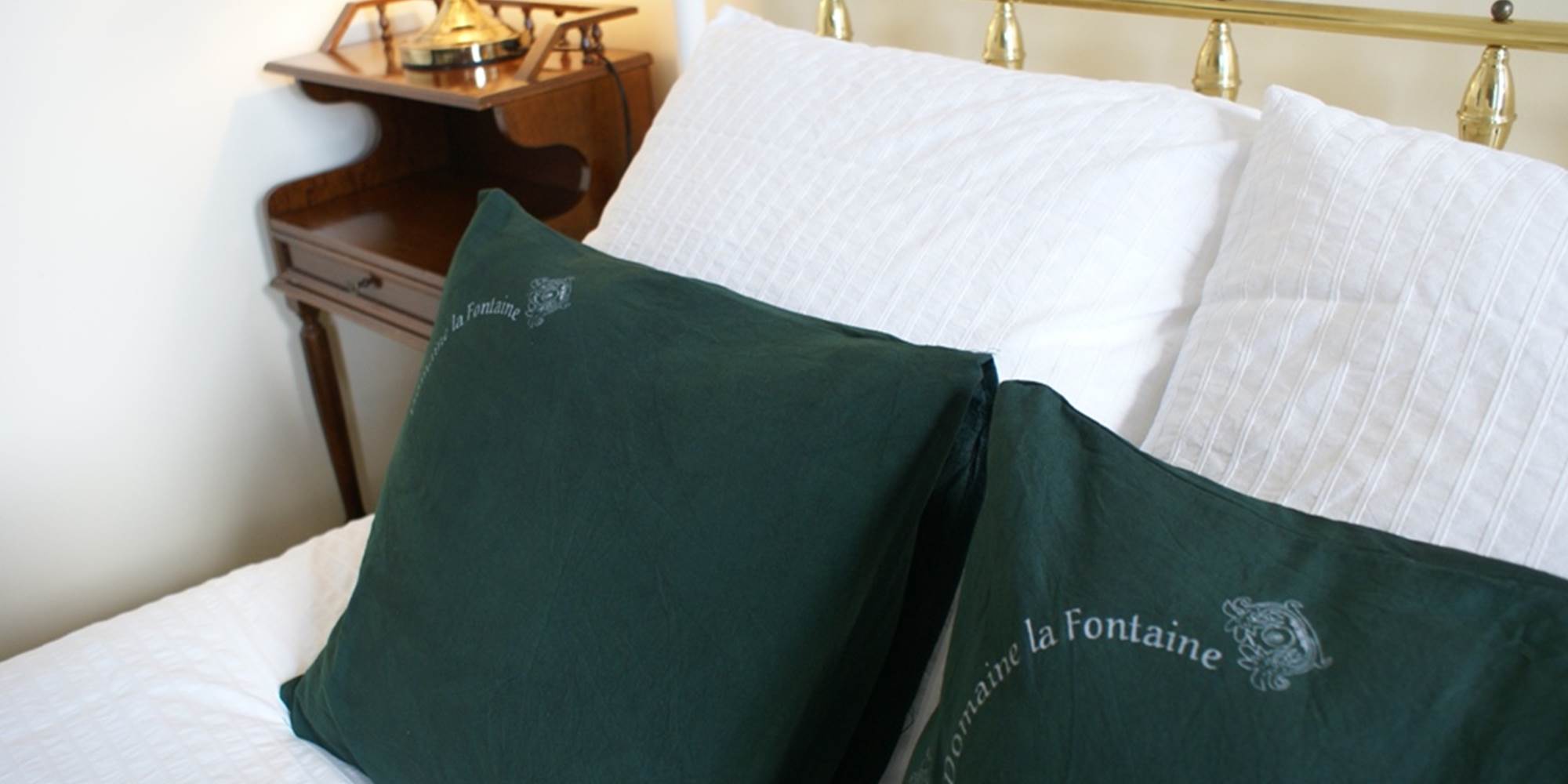 Domaine la Fontaine detail oreiller