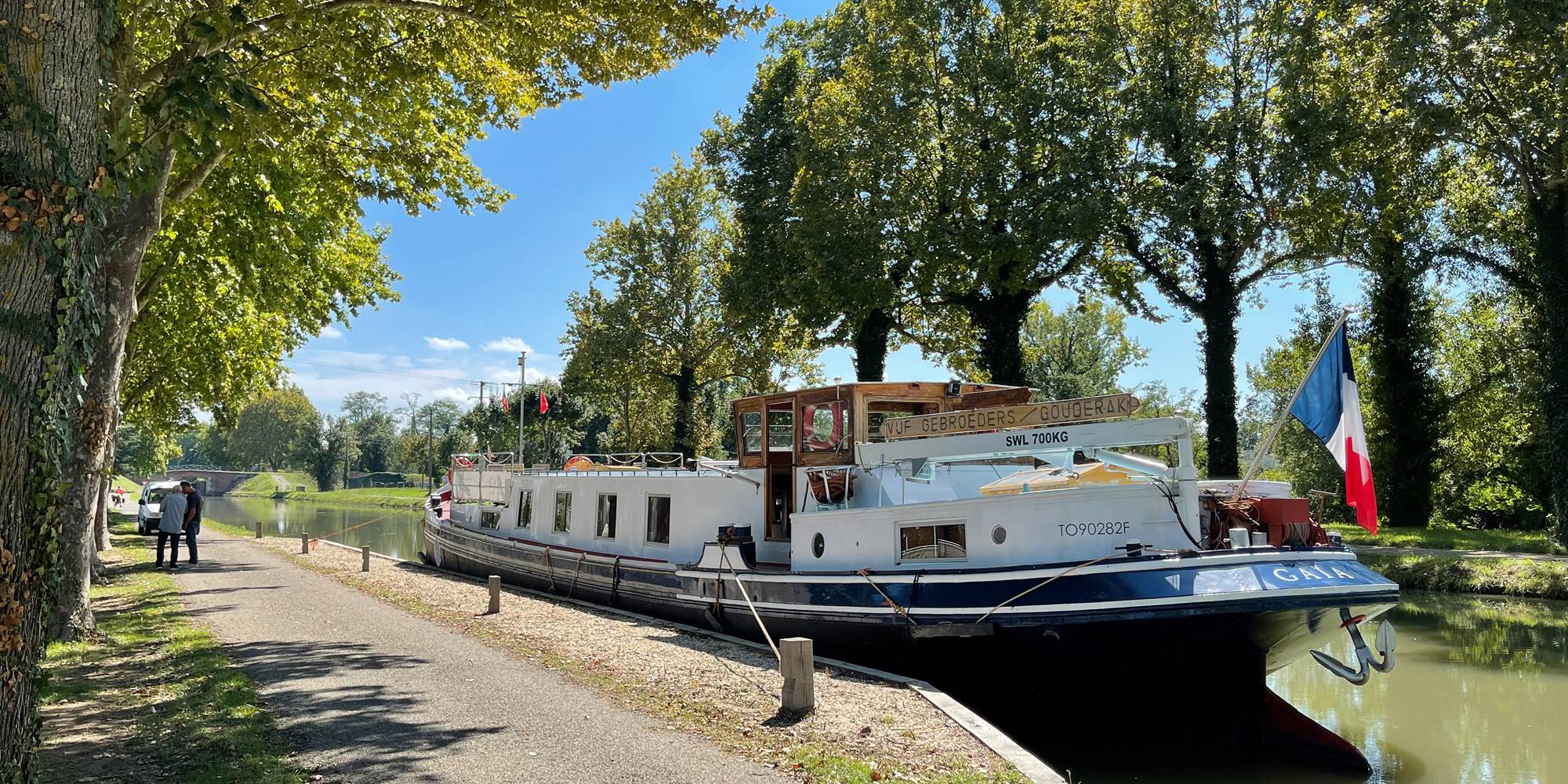 Péniche Hôtel Gaïa côté Poupe