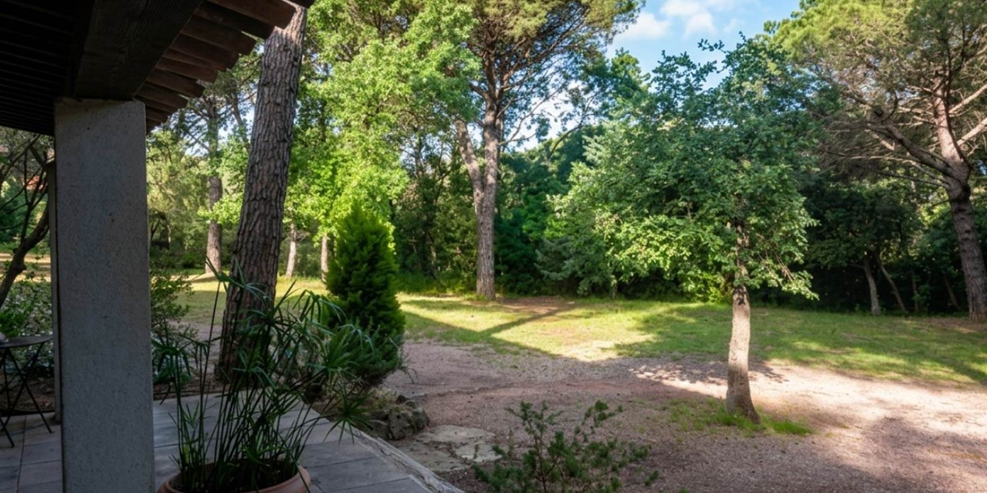 Vue jardin