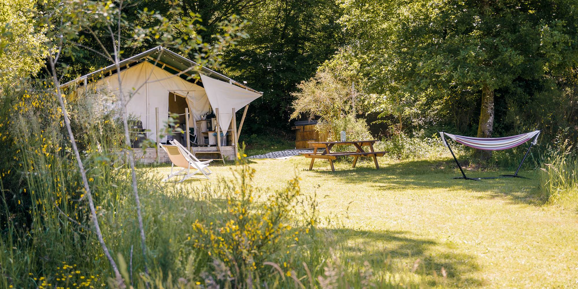 Le Ranch Camping - Tente Safari