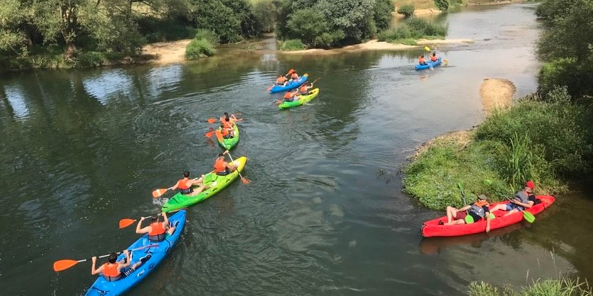 CANOË LIBERTÉ 55 - Parcours découverte de 11,5 km - Groupe