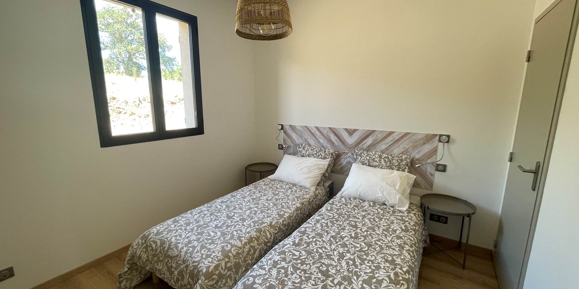 Chambre 2 lits simples