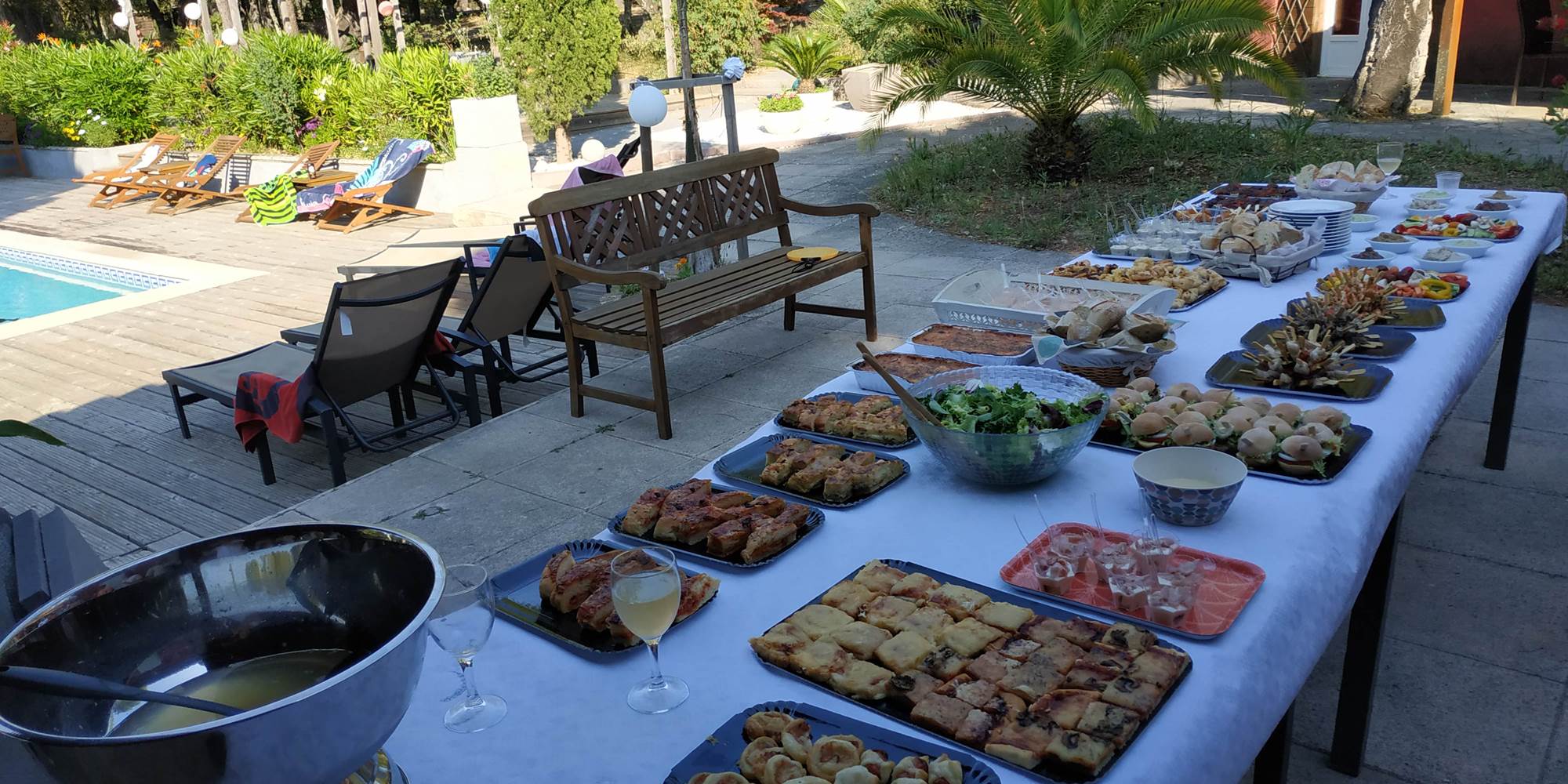 Exemple de buffet sur option