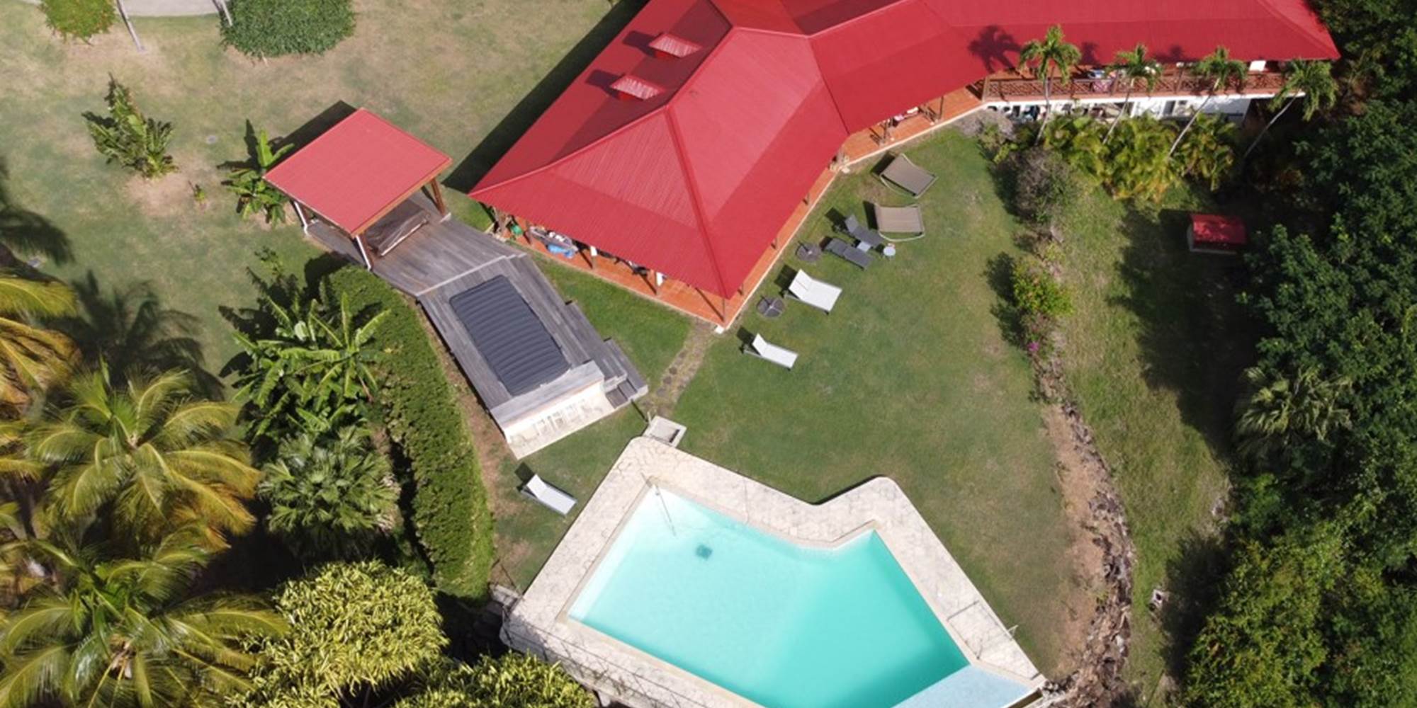 vue aérienne villa rayon vert 3