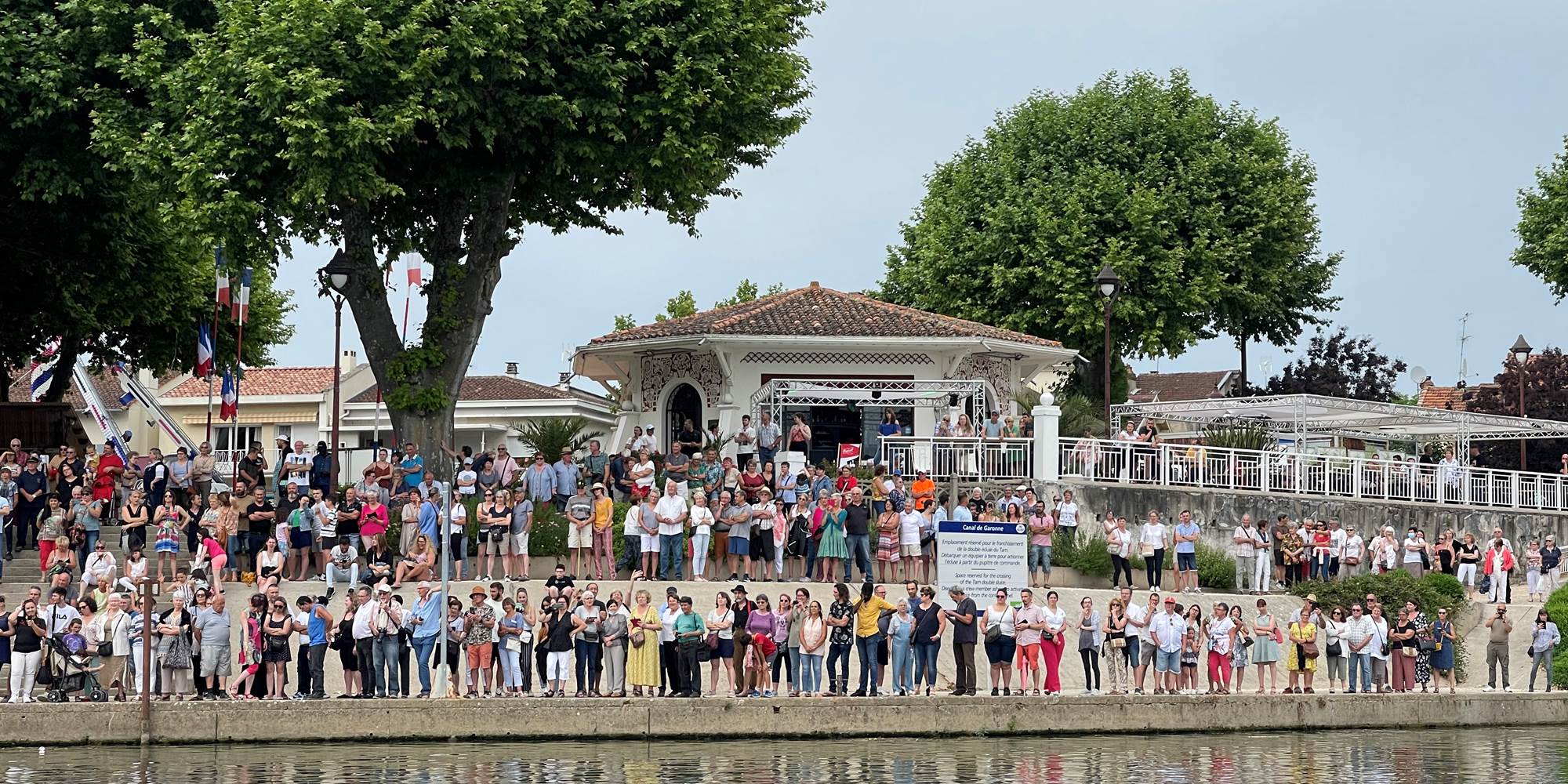 Quai de l’Uvarium lors de la Pentecôte 2022