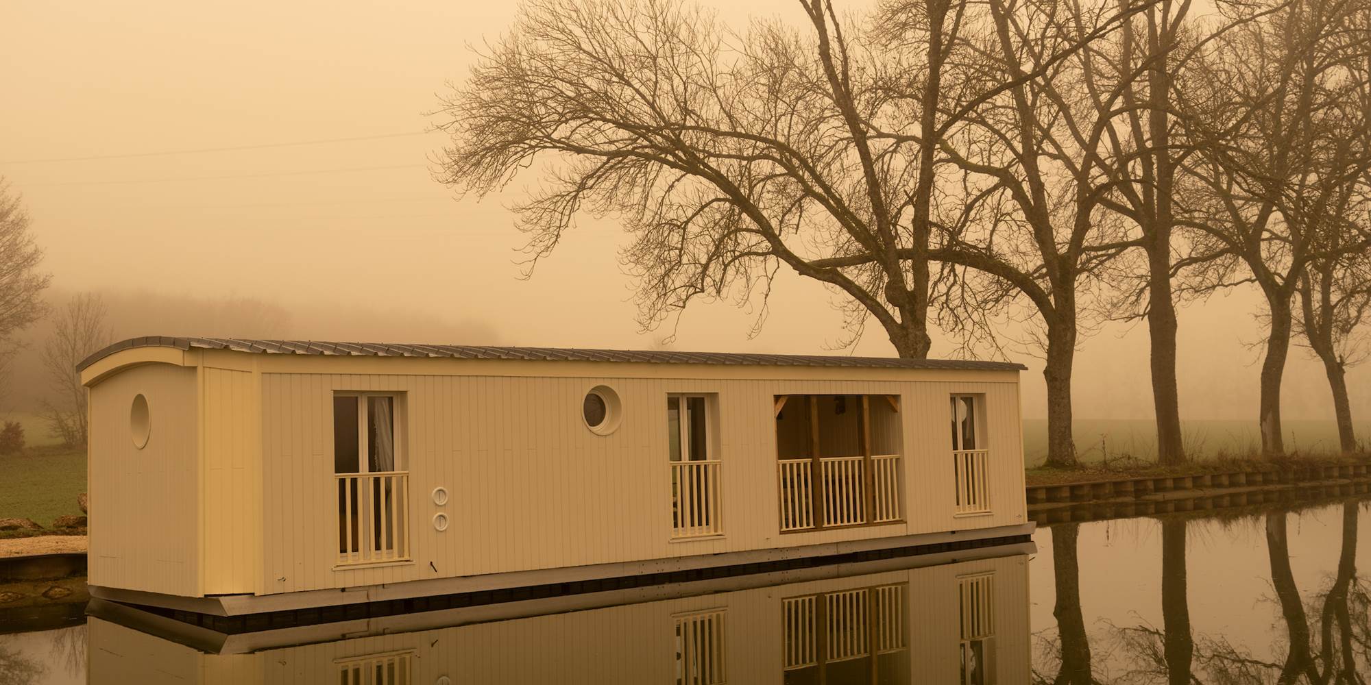 Un matin mystique en hiver