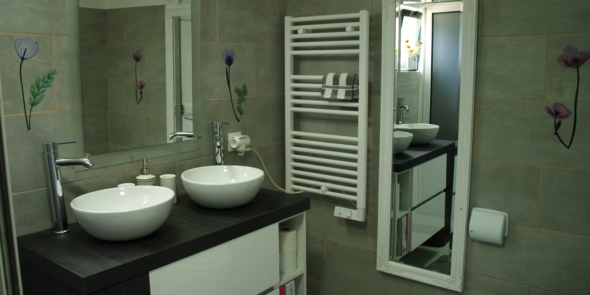 Sale de douche et WC