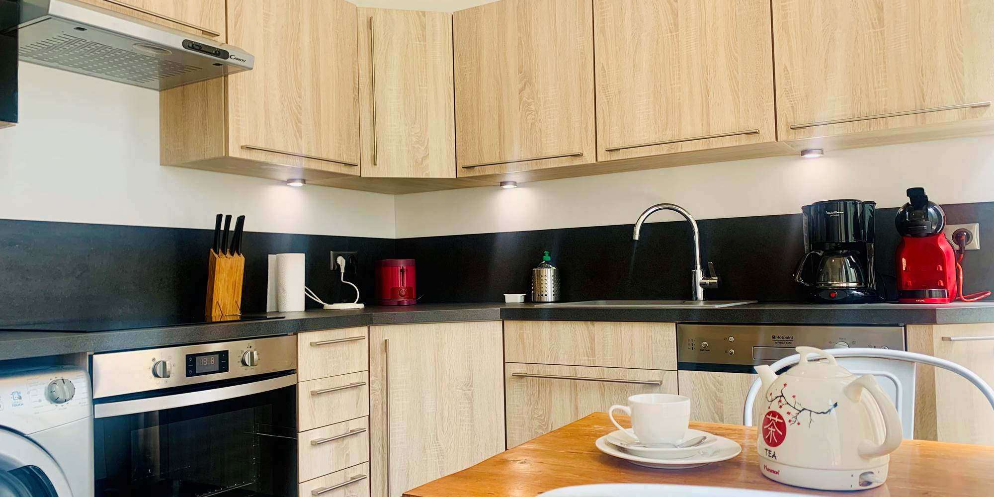 les appartements du 10 à rochefort_cuisine tête d'alouette proche thermes